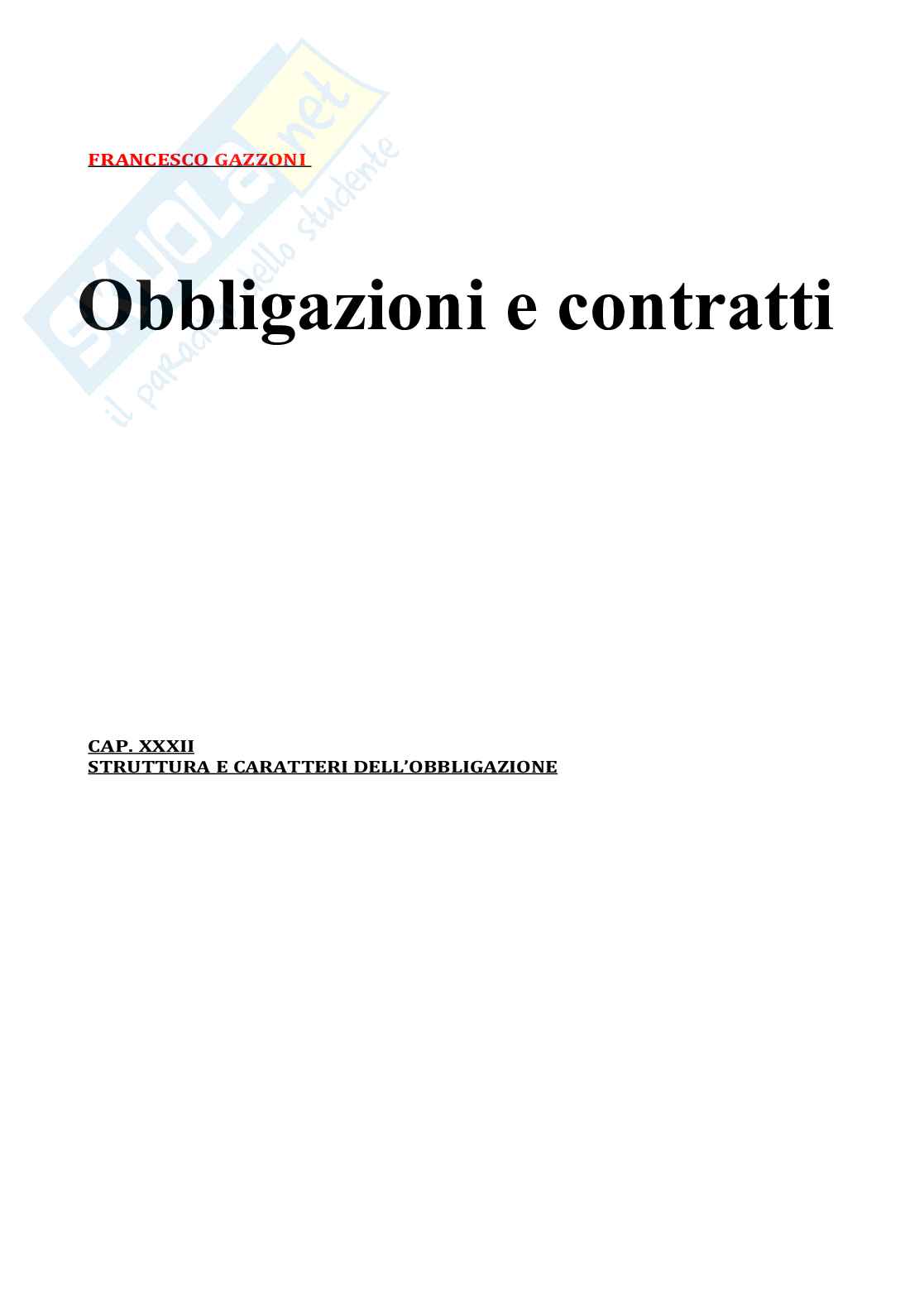Riassunto esame Diritto Civile, Prof. Ferrara Leonardo, libro consigliato Diritto civile, Gazzoni Pag. 2