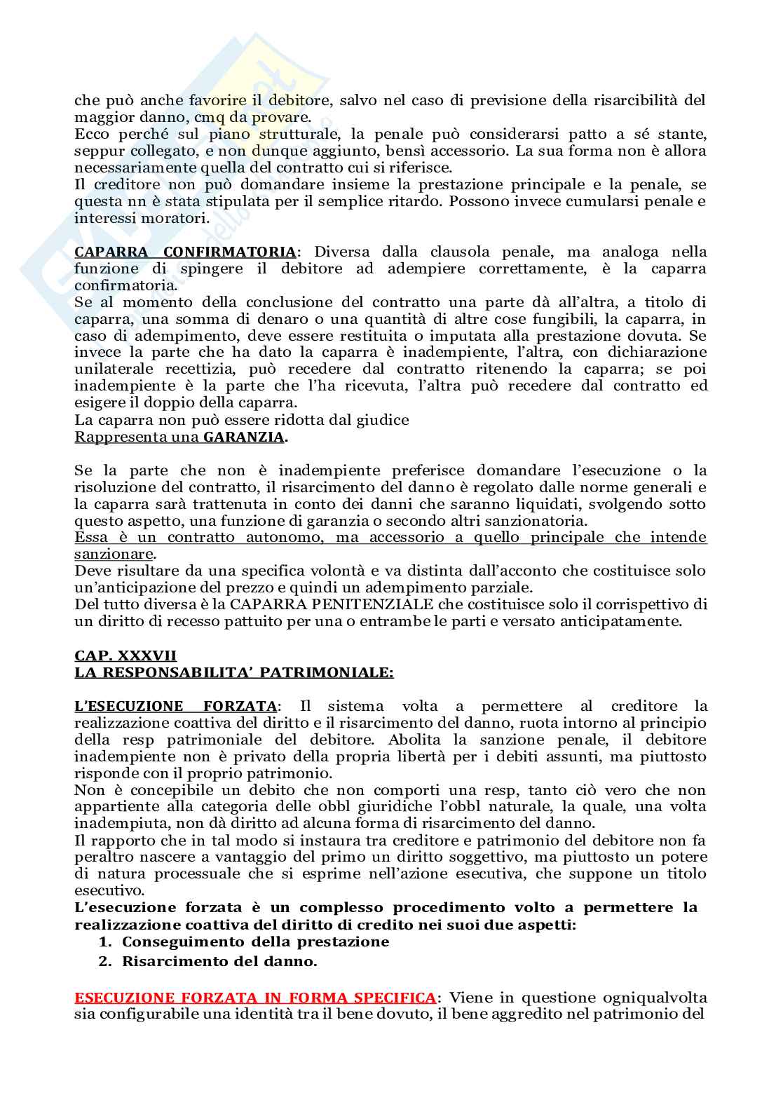 Riassunto esame Diritto Civile, Prof. Ferrara Leonardo, libro consigliato Diritto civile, Gazzoni Pag. 31