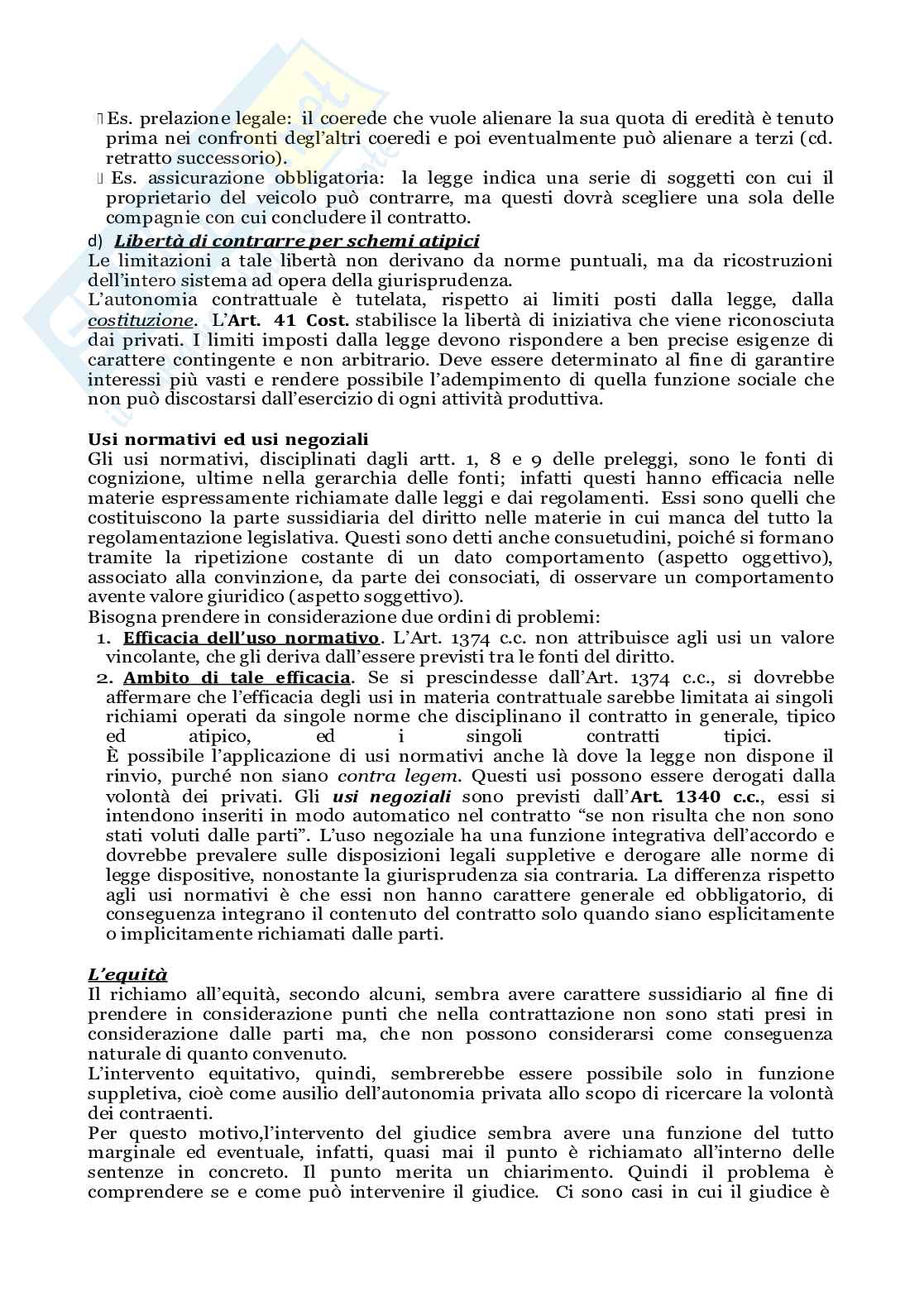 Riassunto esame Diritto Civile, Prof. Ferrara Leonardo, libro consigliato Diritto civile, Gazzoni Pag. 51