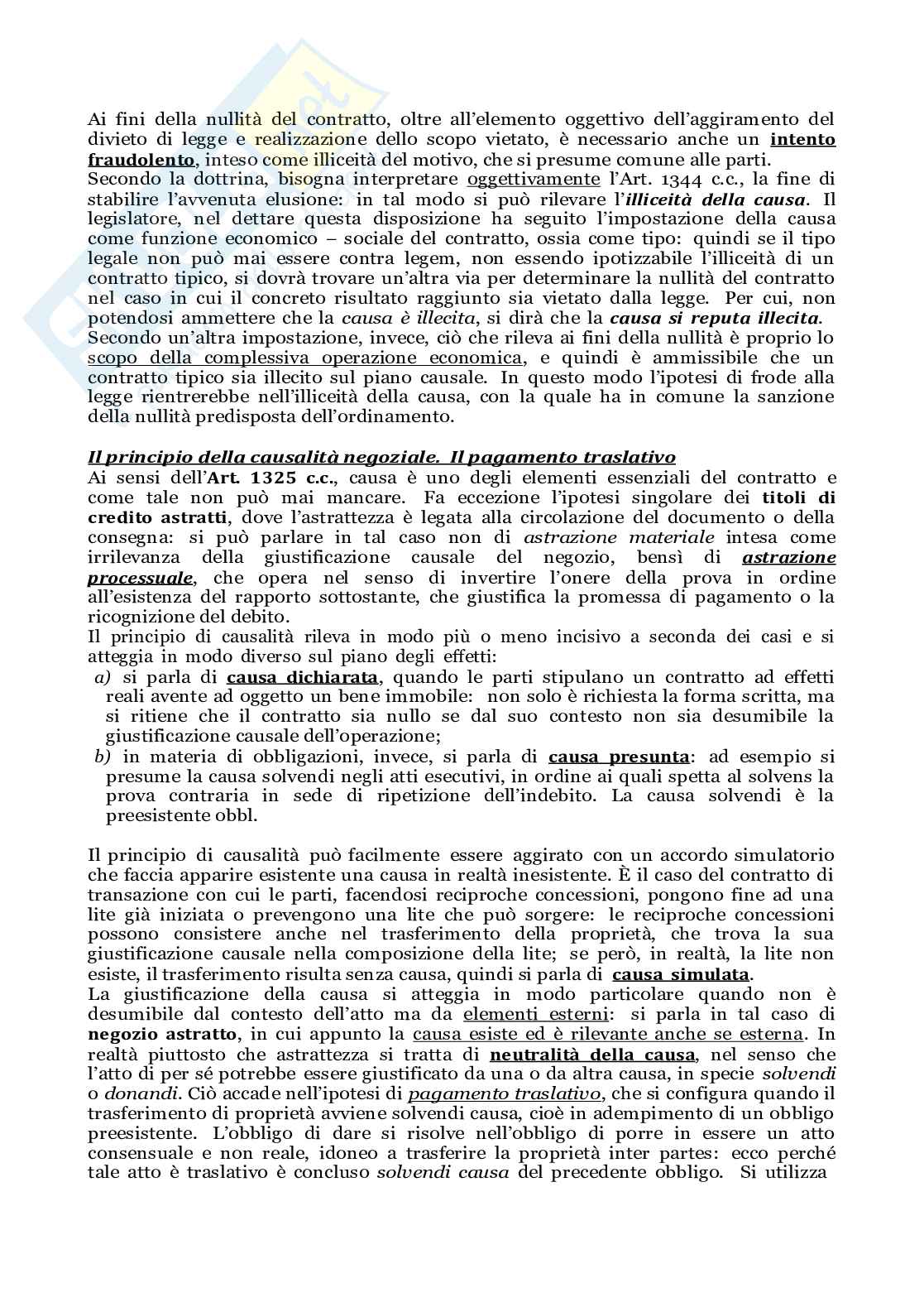 Riassunto esame Diritto Civile, Prof. Ferrara Leonardo, libro consigliato Diritto civile, Gazzoni Pag. 61