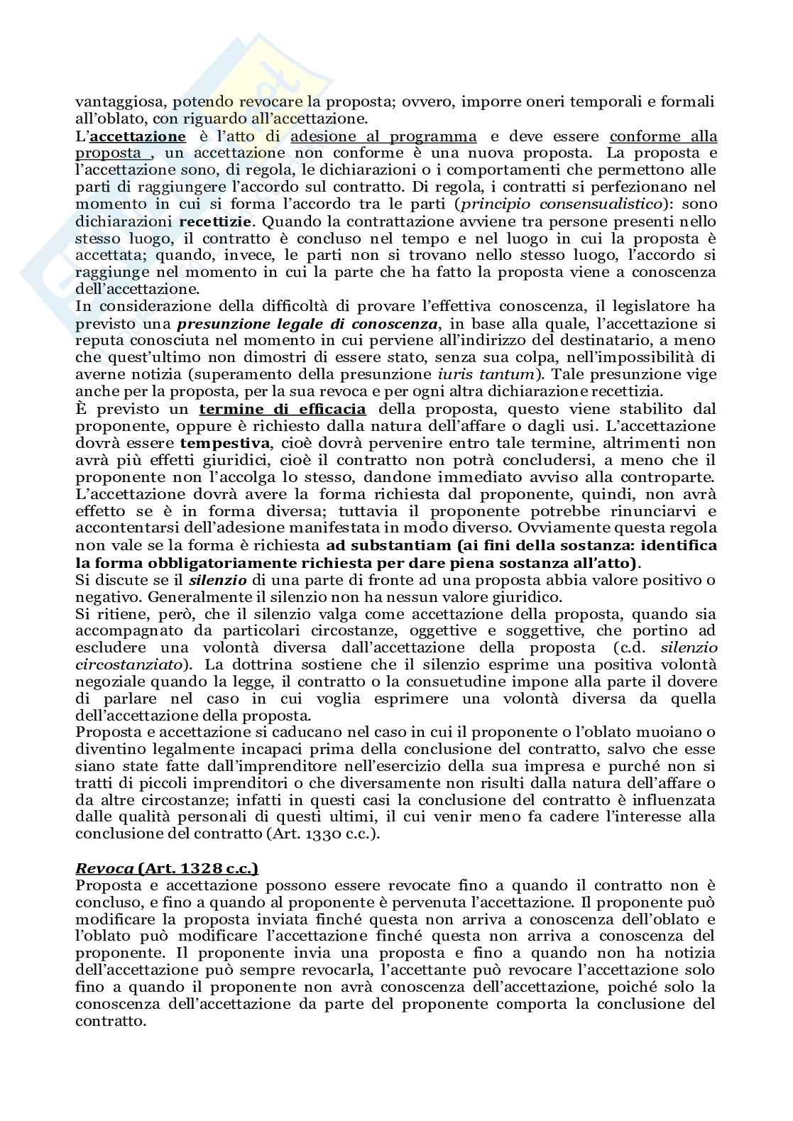 Riassunto esame Diritto Civile, Prof. Ferrara Leonardo, libro consigliato Diritto civile, Gazzoni Pag. 66
