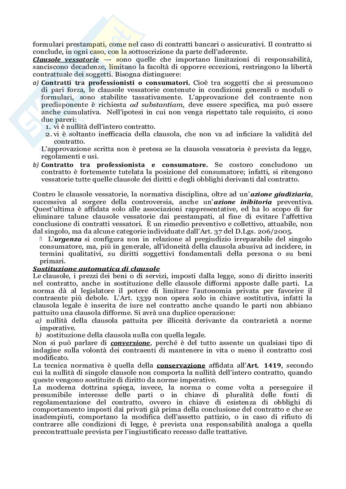 Riassunto esame Diritto Civile, Prof. Ferrara Leonardo, libro consigliato Diritto civile, Gazzoni Pag. 86
