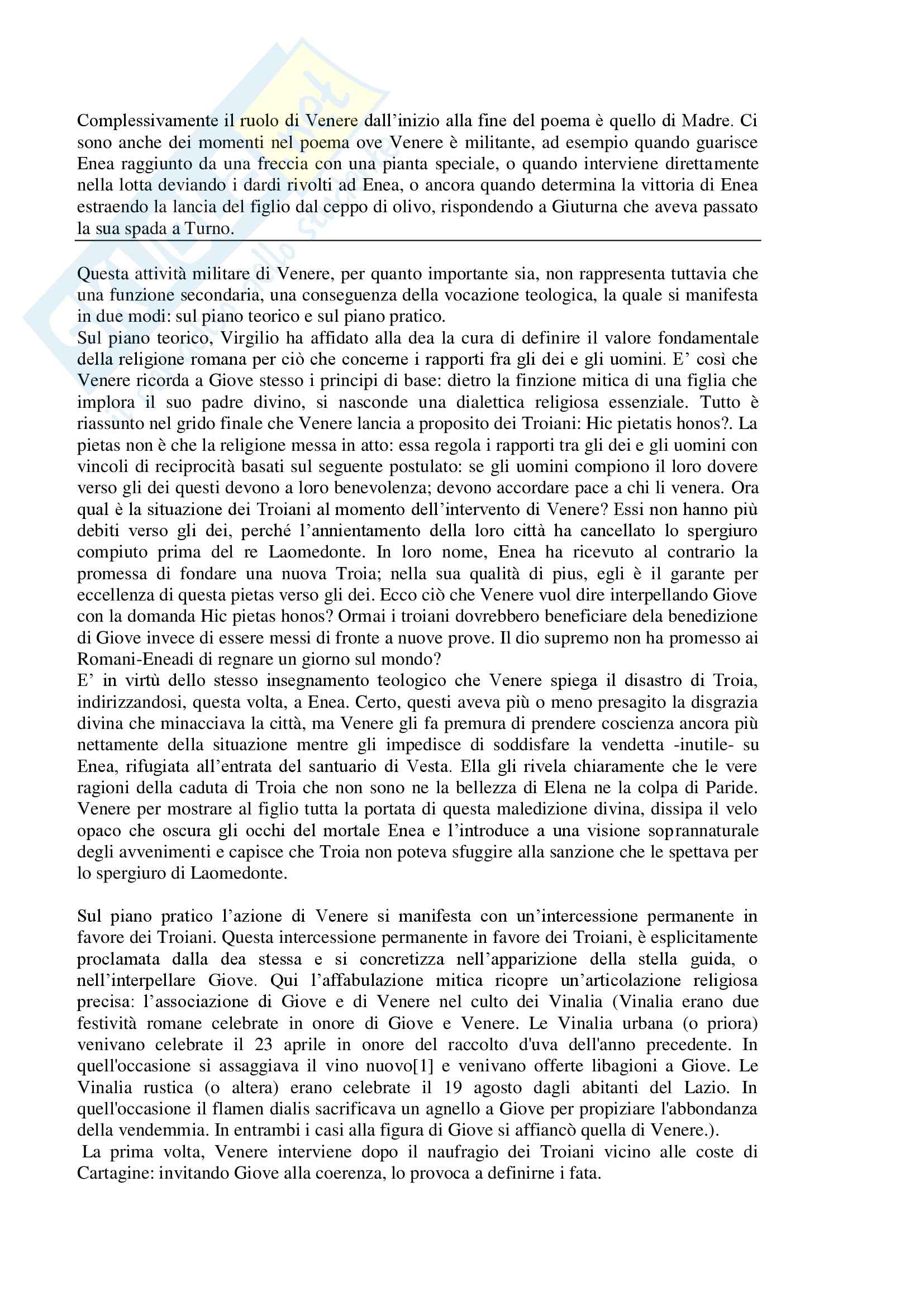 Lingua e letteratura latina - Enciclopedia virgiliana Pag. 16