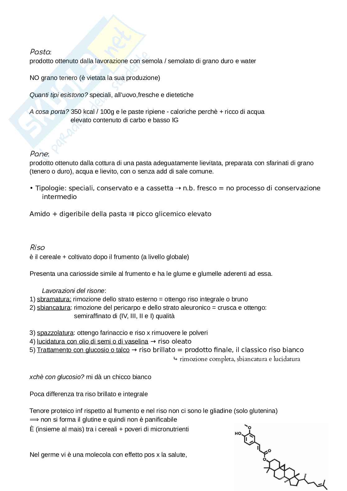 Appunti Valutazione nutrizionale degli alimenti Pag. 11