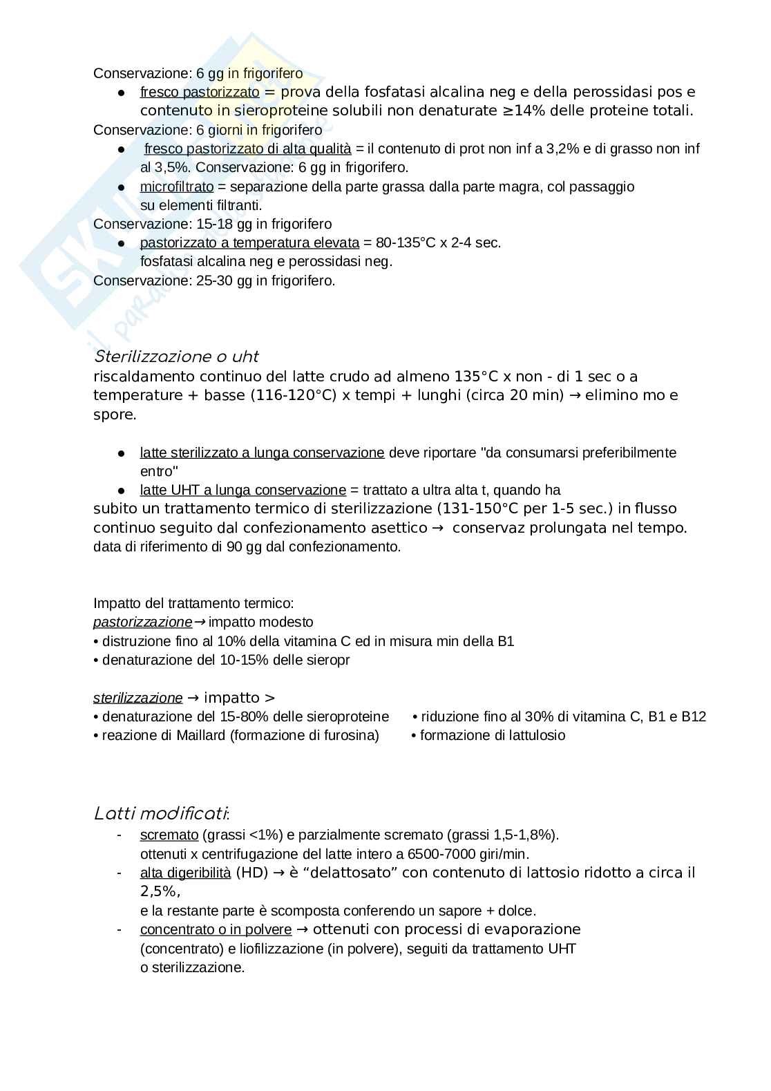 Appunti Valutazione nutrizionale degli alimenti Pag. 26