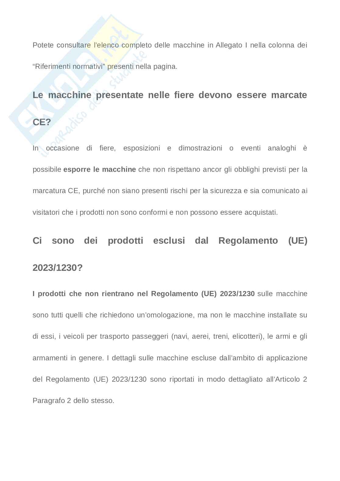 Marcatura CE macchine ex Allegato IV e nuovo Allegato I Pag. 2
