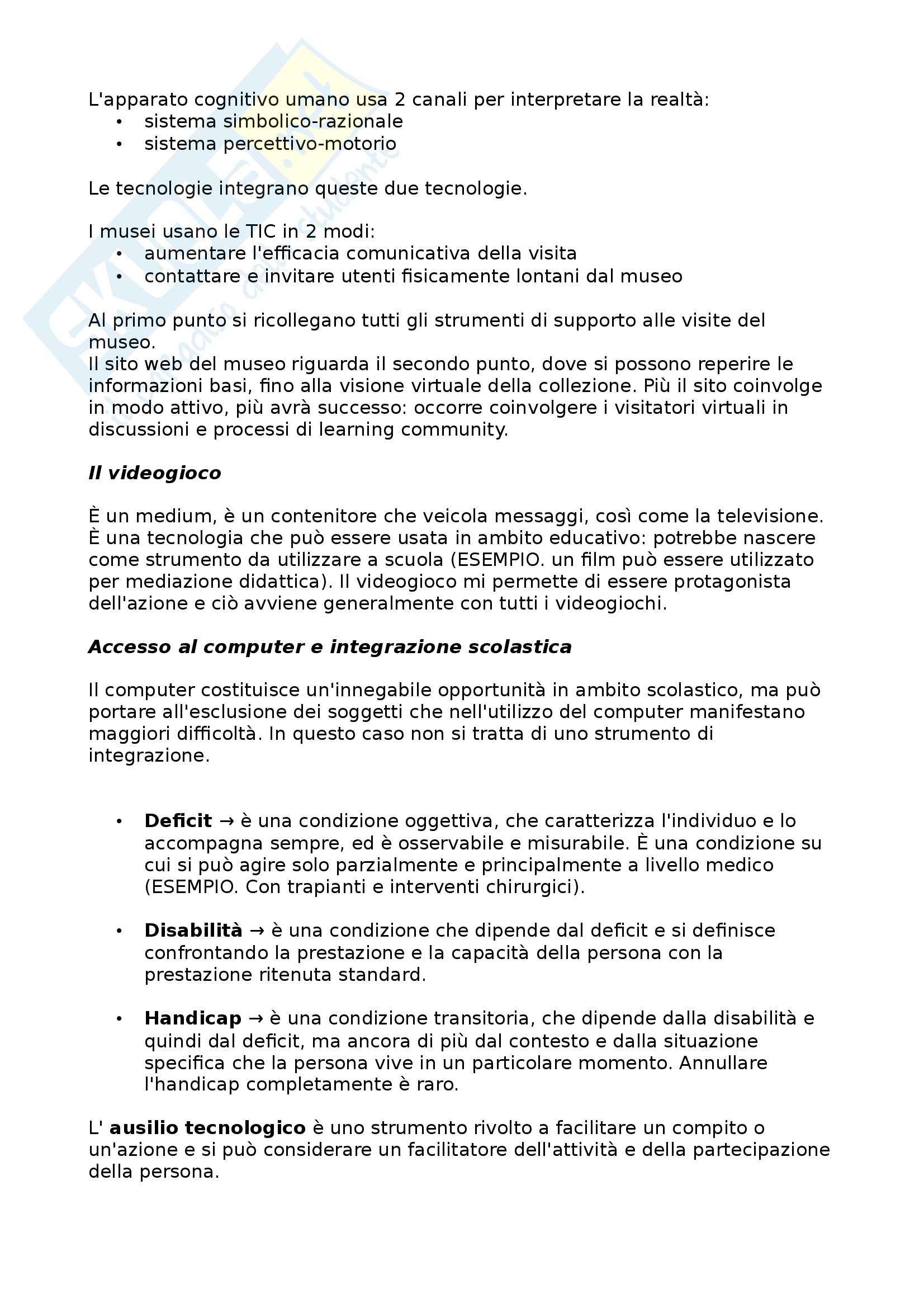 Didattica generale e Tecnologie educative Pag. 26