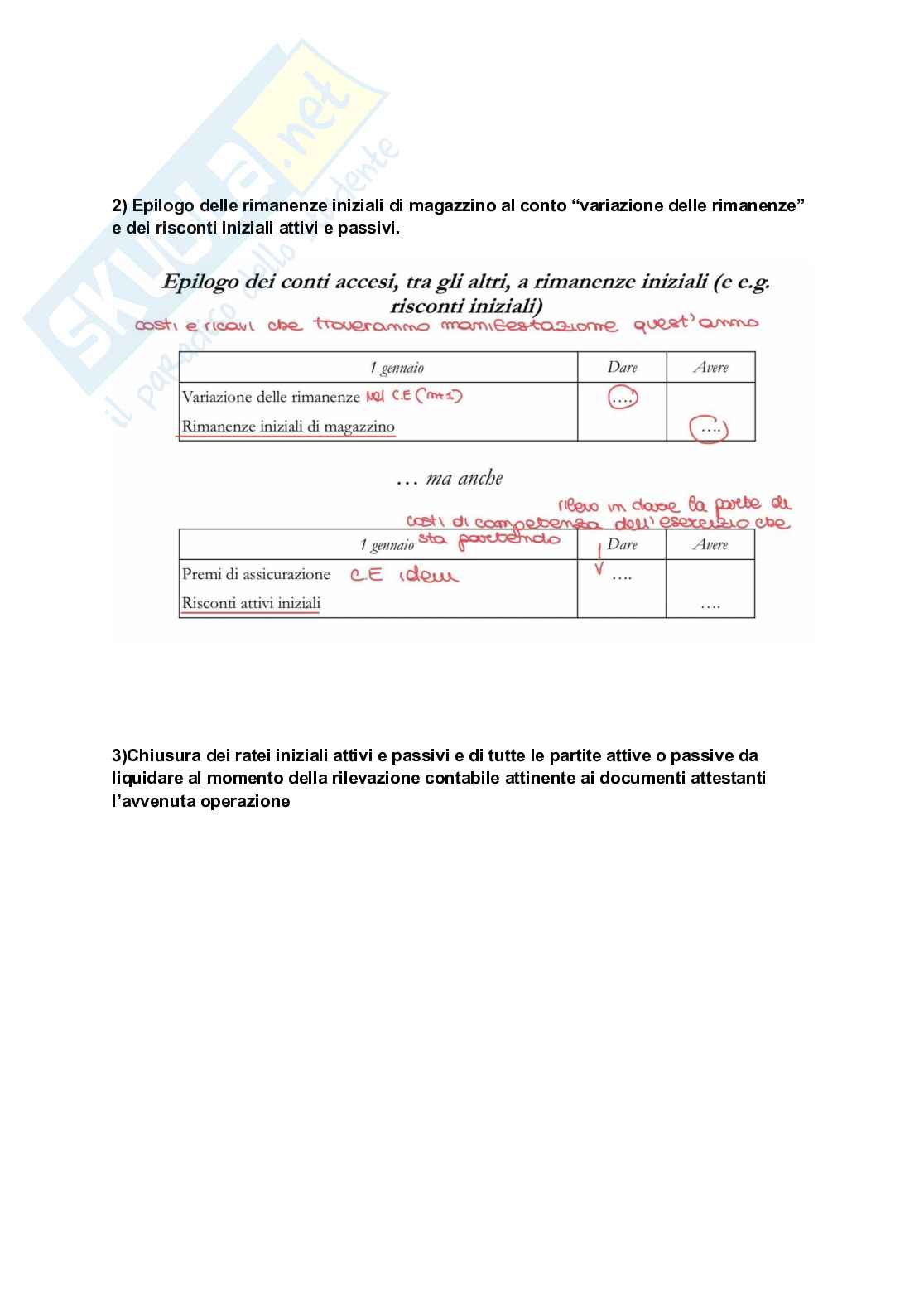 Appunti di contabilità e bilancio  Pag. 2