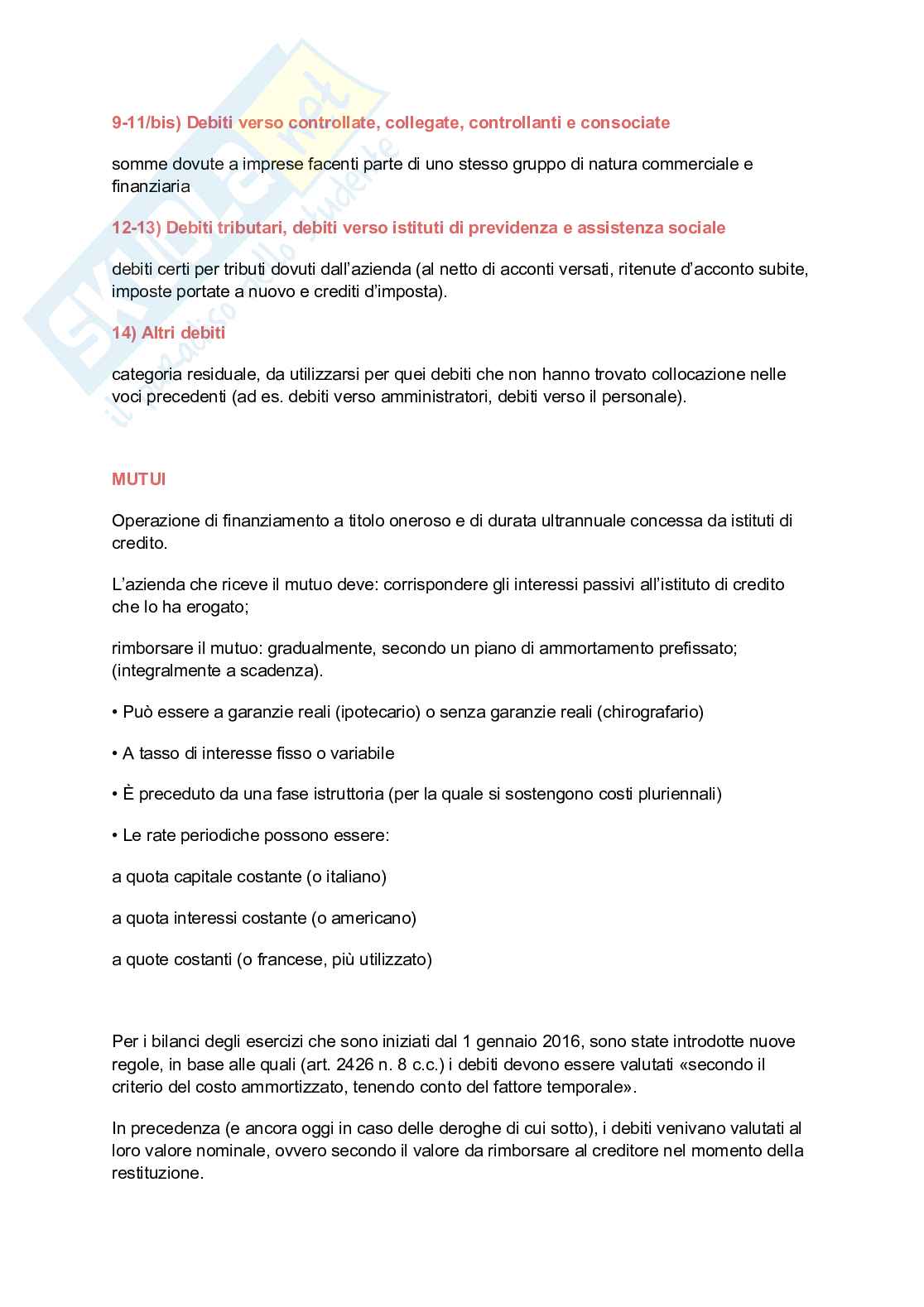 Appunti di contabilità e bilancio  Pag. 26
