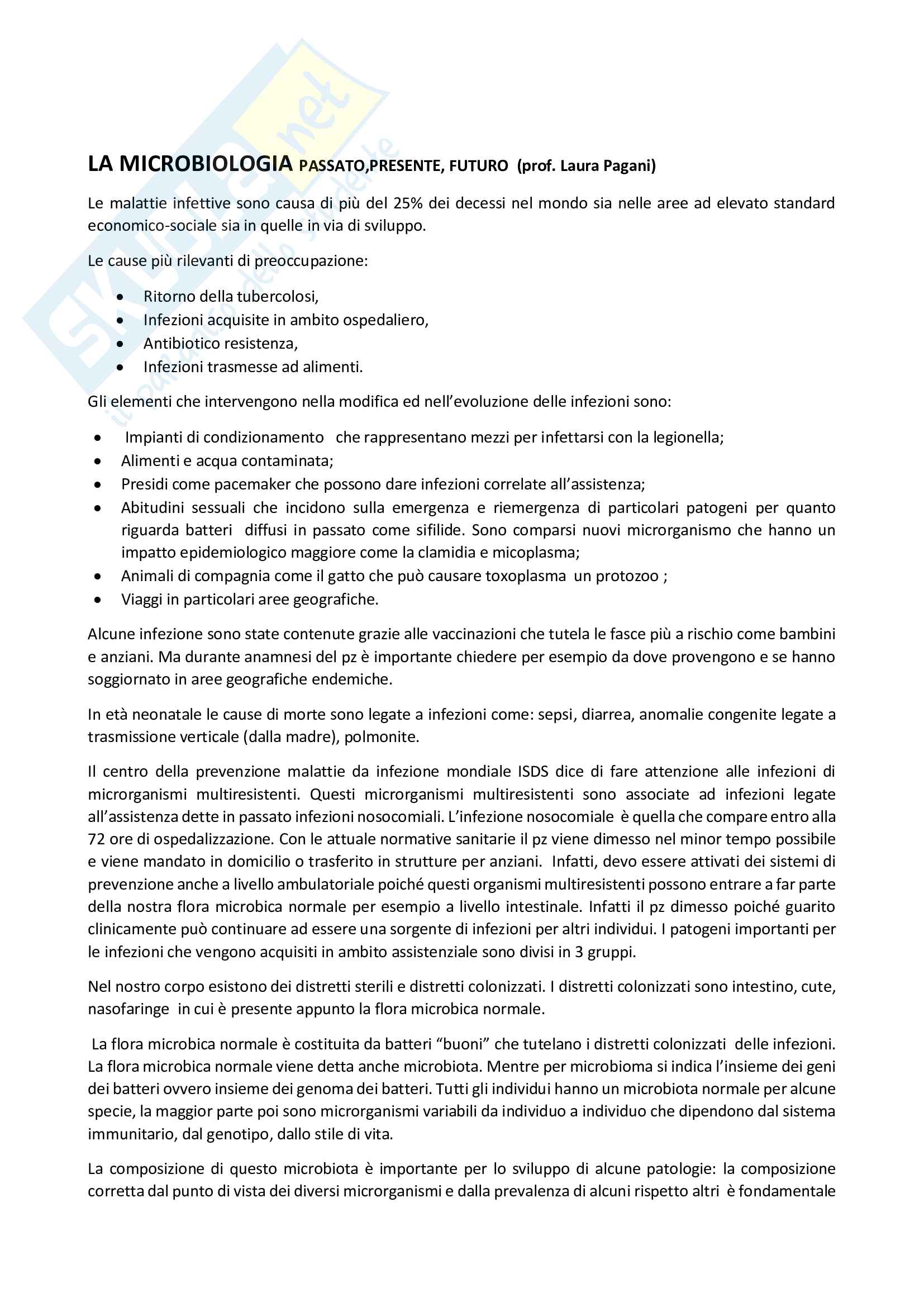 Microbiologia generale e clinica Pag. 16