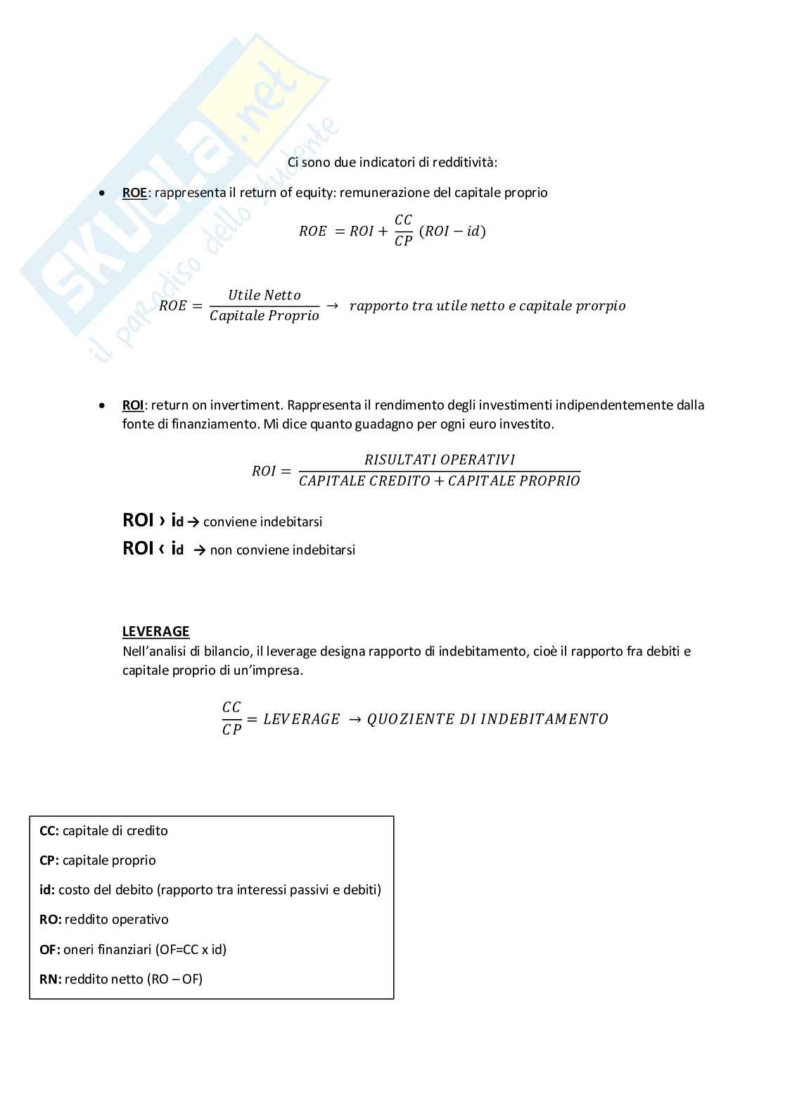 Economia aziendale Pag. 26