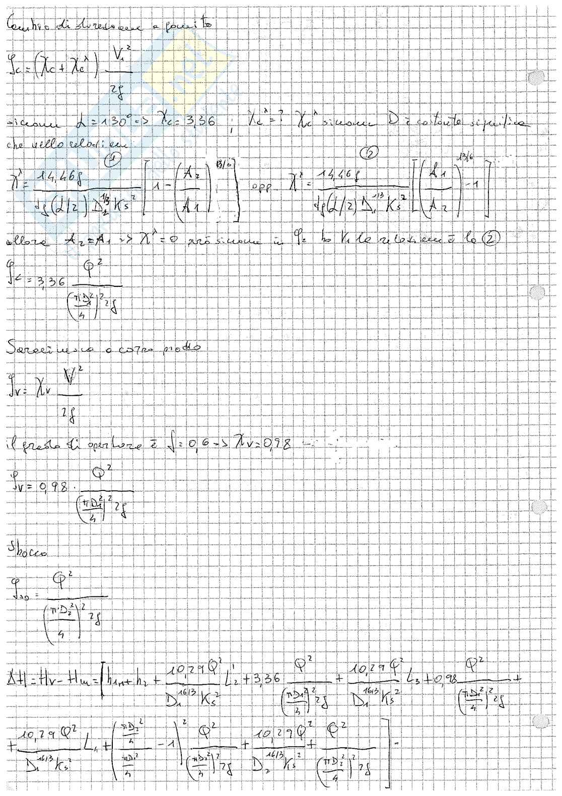 Esercizi Idraulica parte 1 Pag. 16