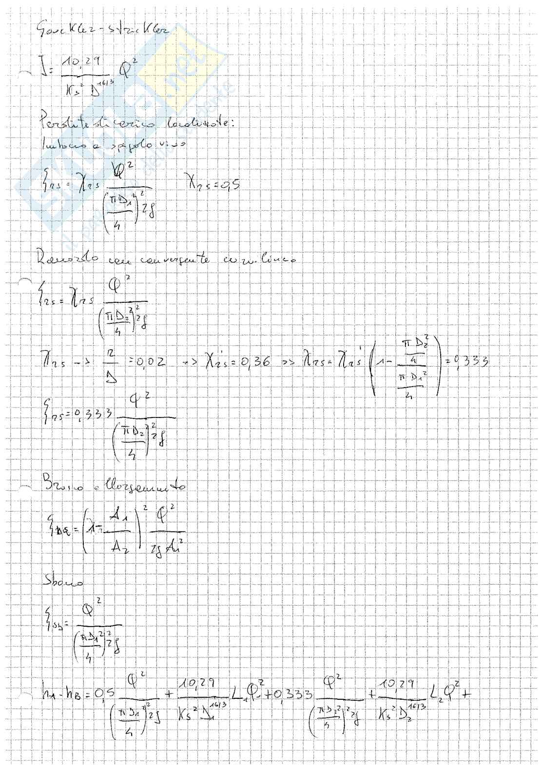 Esercizi Idraulica parte 1 Pag. 2