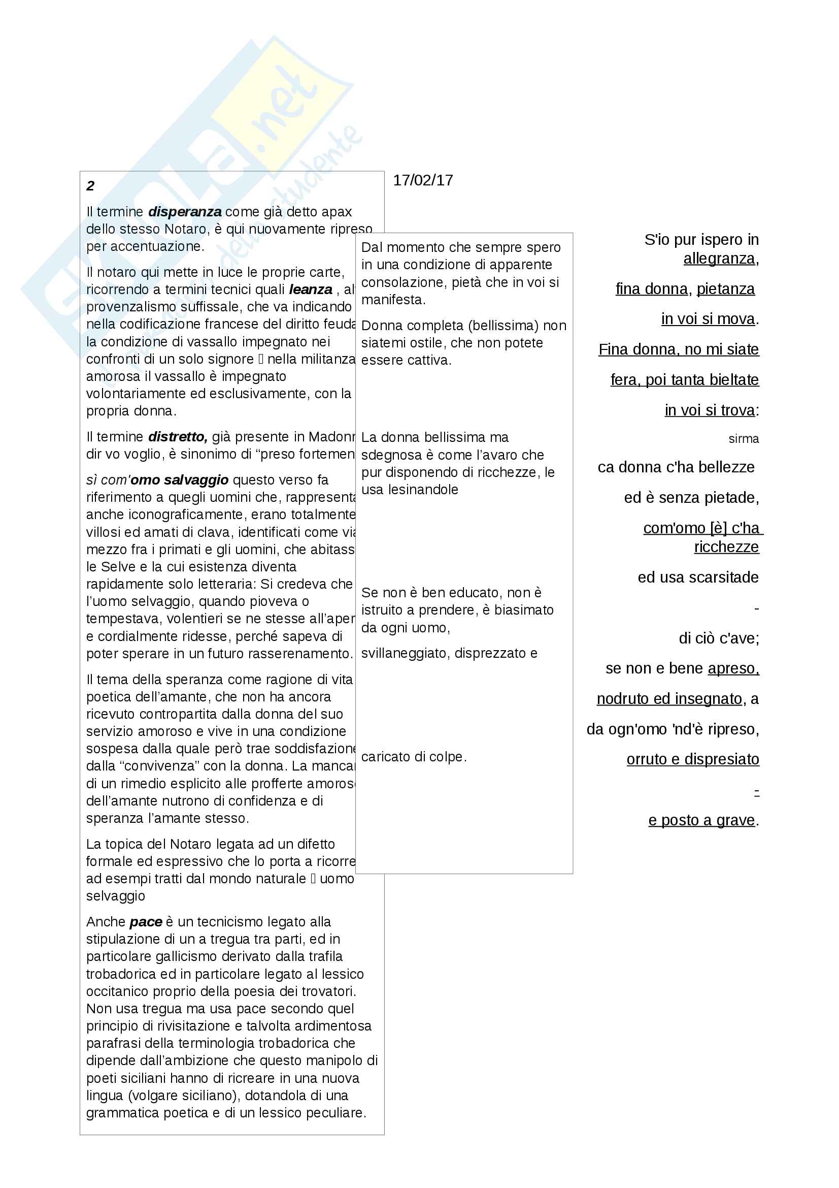 Appunti di letteratura Medievale Pag. 31