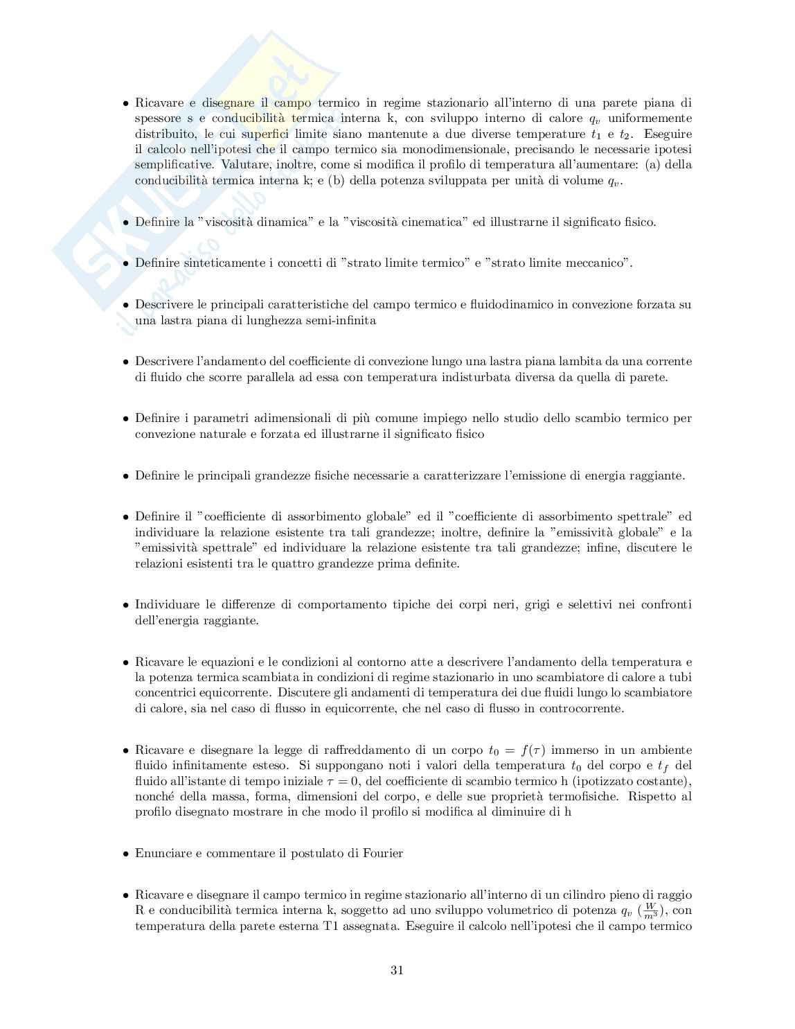 Formulario del corso di Fisica tecnica Pag. 31