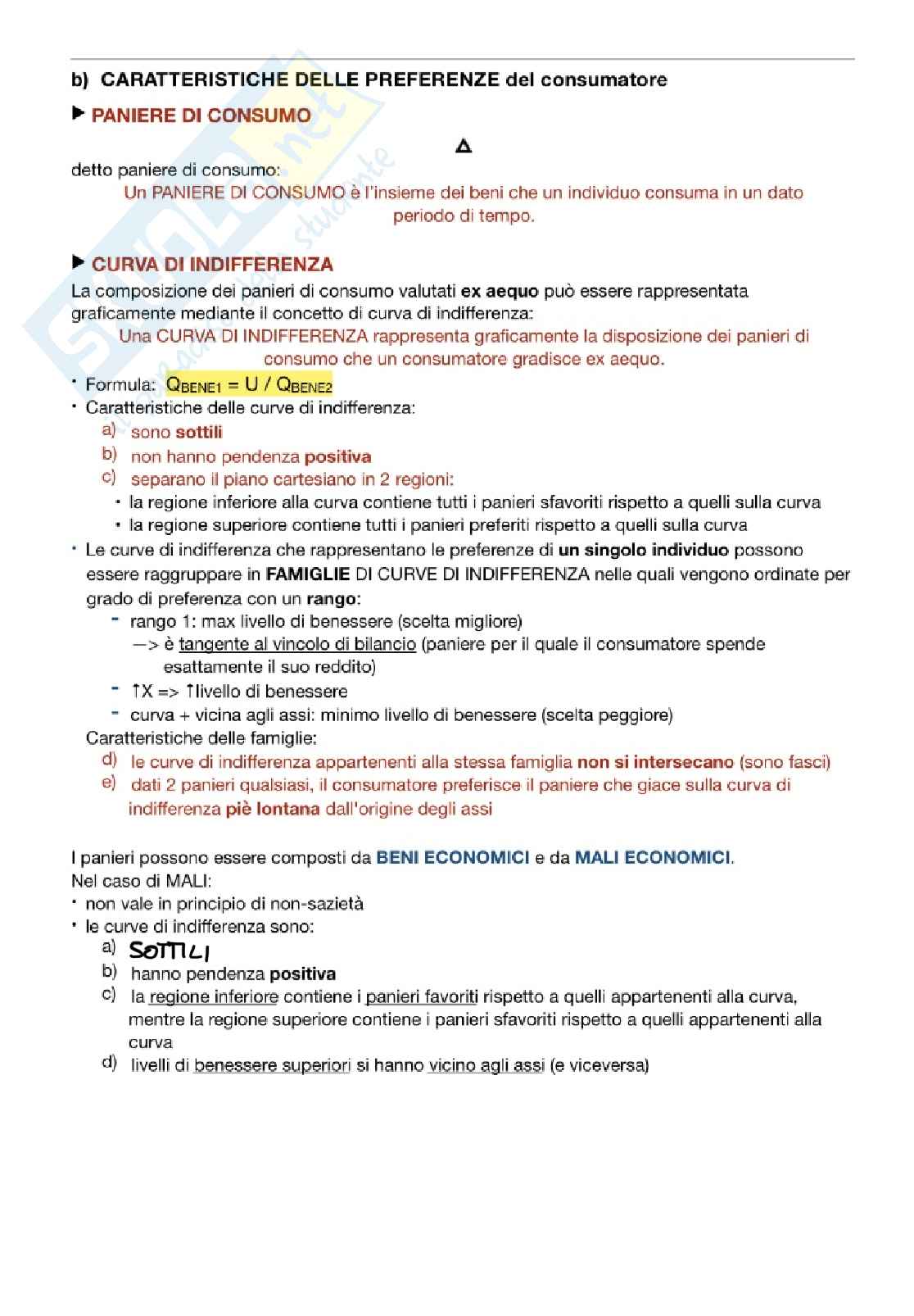 Primo parziale Microeconomia Pag. 11
