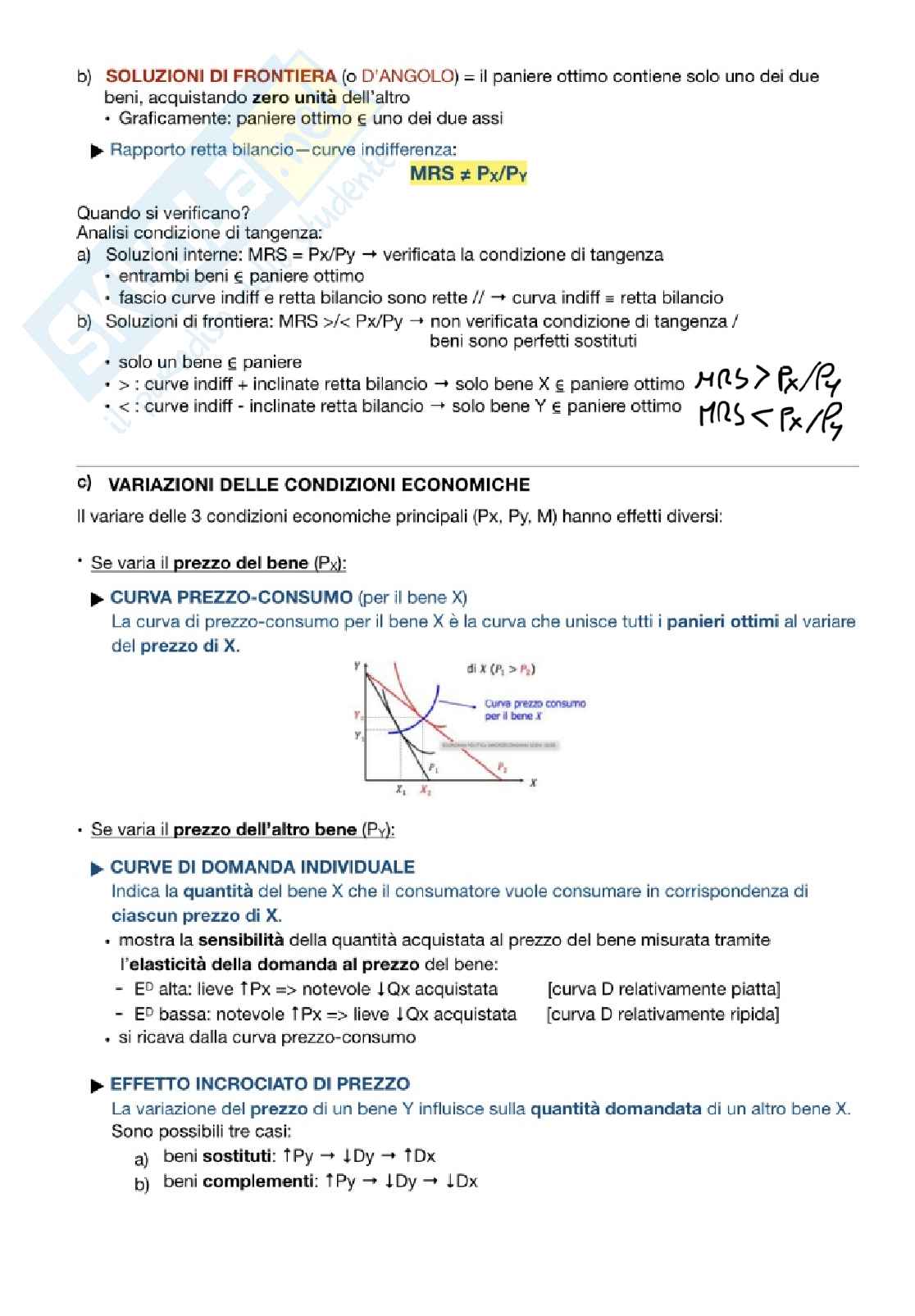 Primo parziale Microeconomia Pag. 16