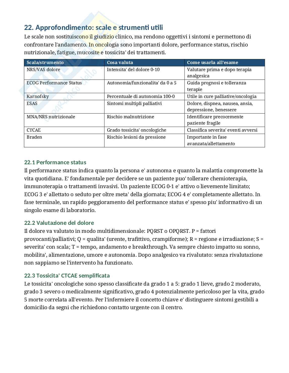 Oncologia - Appunti completi per Infermieristica con domande d’esame Pag. 41