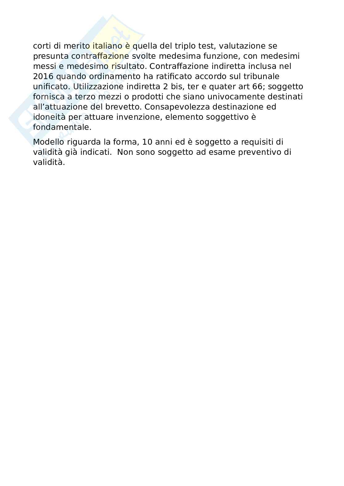 Diritto industriale Pag. 11