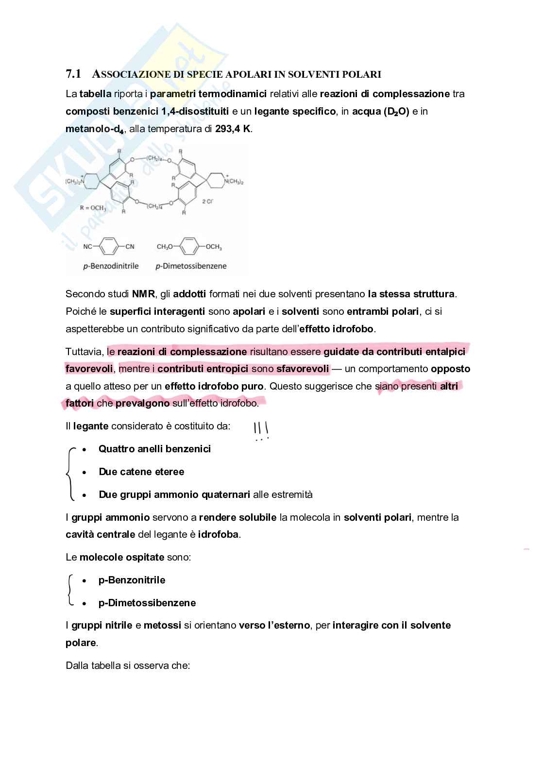 Appunti di Chimica inorganica superiore su forze di interazione Pag. 11