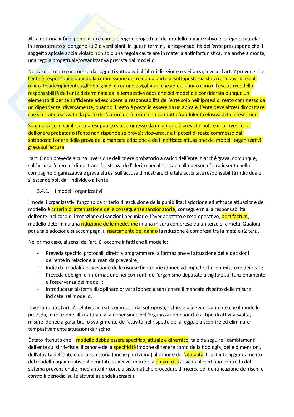 Riassunto esame Diritto penale commerciale, Prof. Monaco Lucio, libro consigliato Diritto penale dell'economia, Mazzacuva, Amati Pag. 11