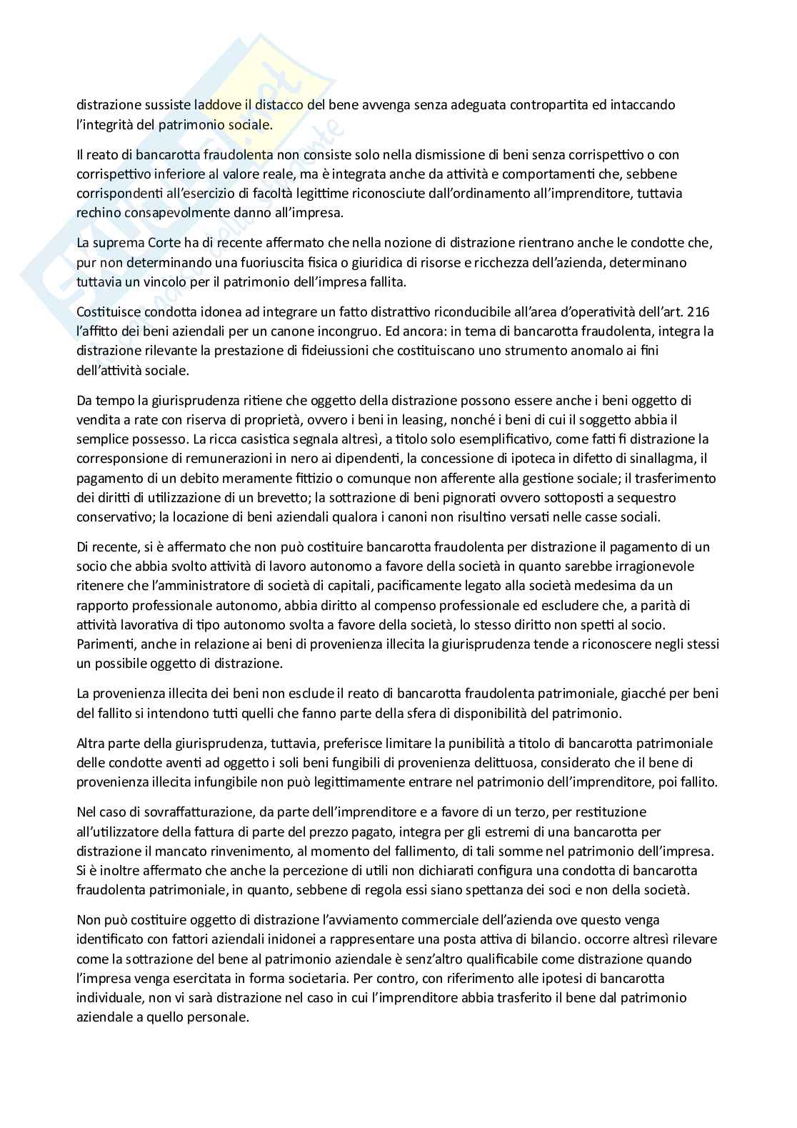 Riassunto esame Diritto penale commerciale, Prof. Monaco Lucio, libro consigliato Diritto penale dell'economia, Mazzacuva, Amati Pag. 46
