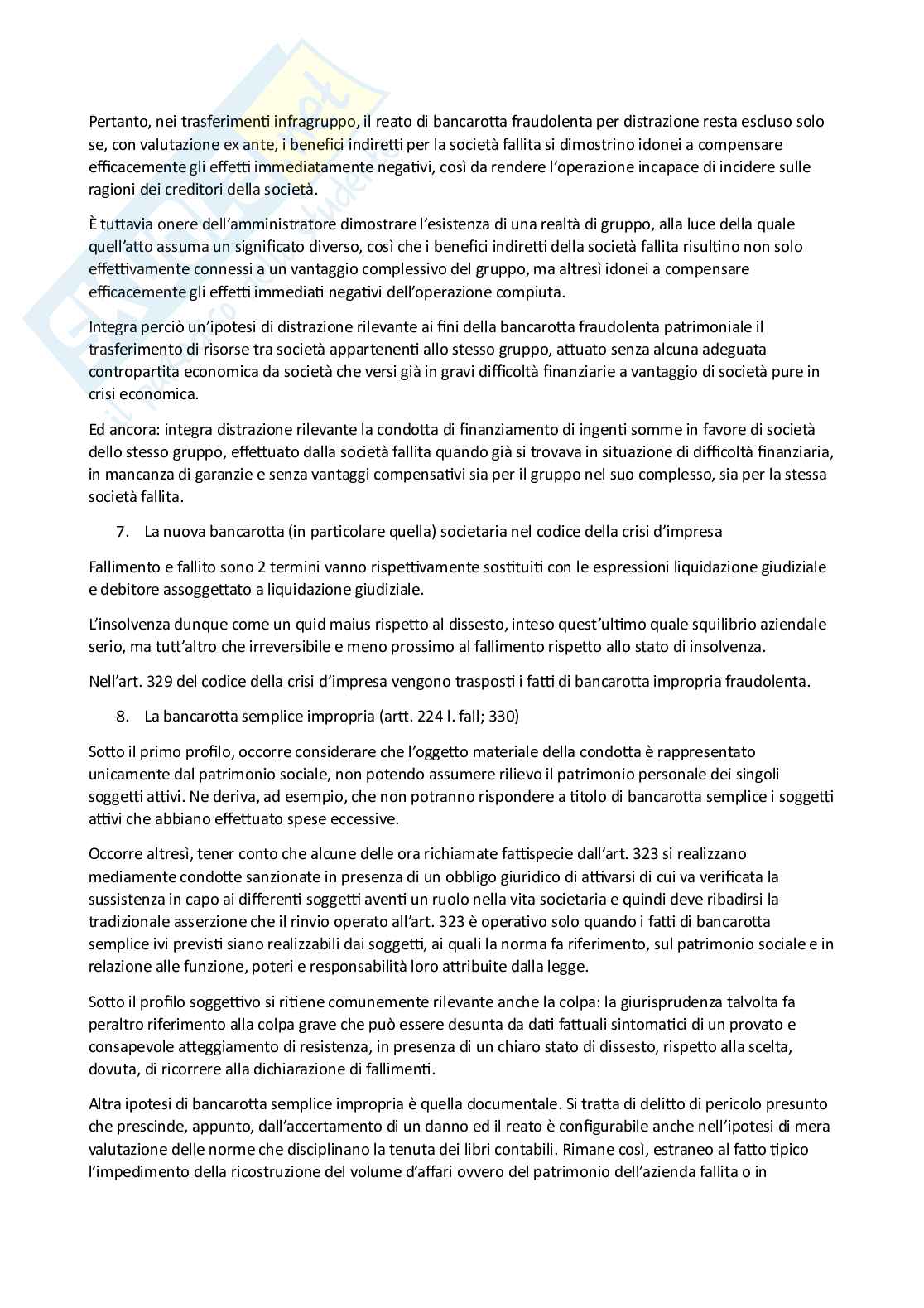 Riassunto esame Diritto penale commerciale, Prof. Monaco Lucio, libro consigliato Diritto penale dell'economia, Mazzacuva, Amati Pag. 61