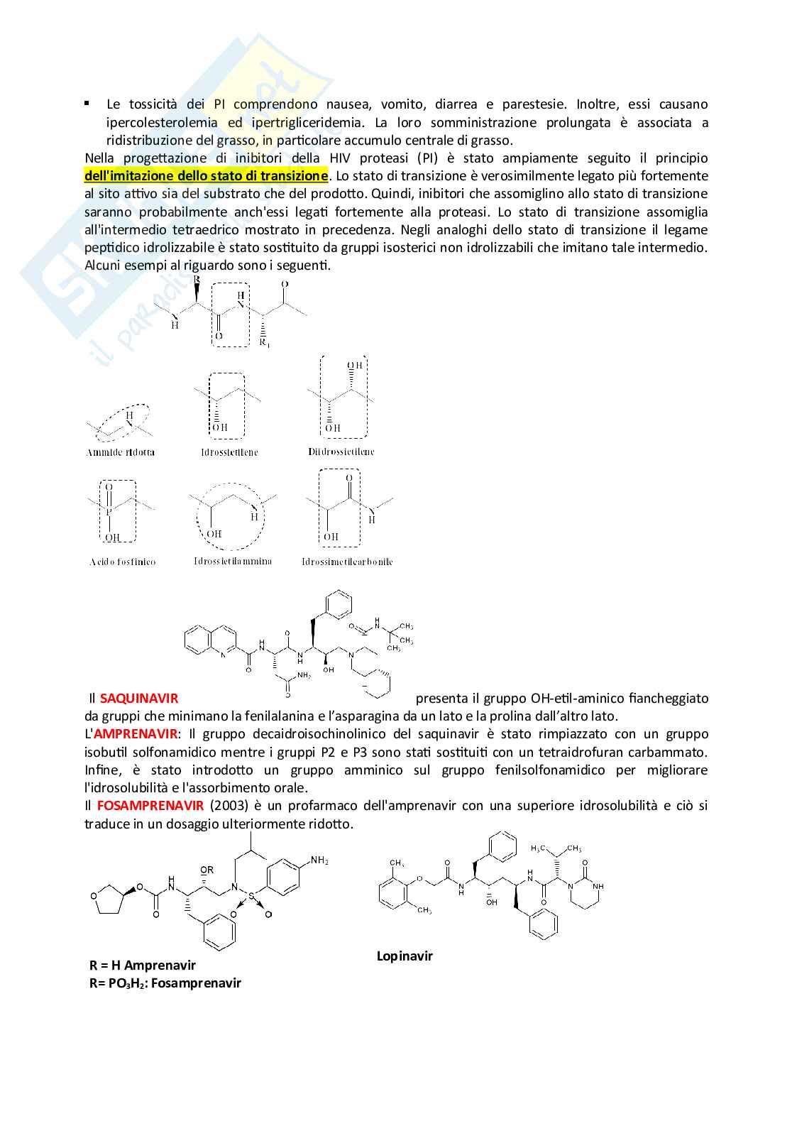 Chimica farmaceutica - 1 parte Pag. 21