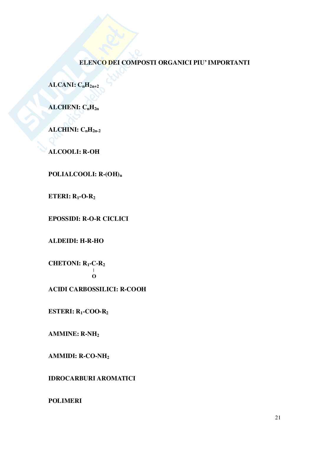 Chimica organica Pag. 21
