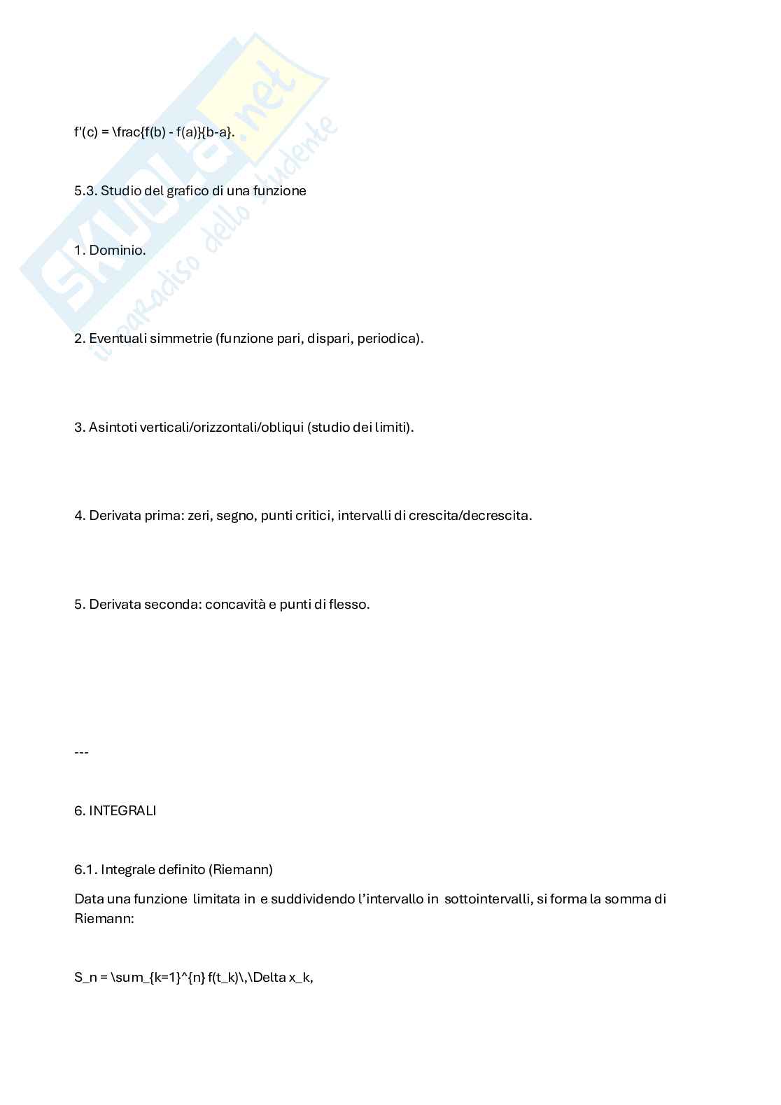 Analisi 1 Pag. 6