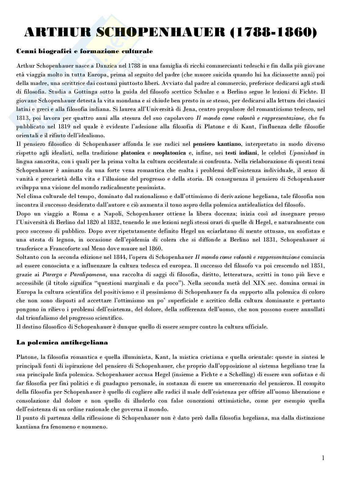 Appunti di Filosofia teoretica Pag. 1