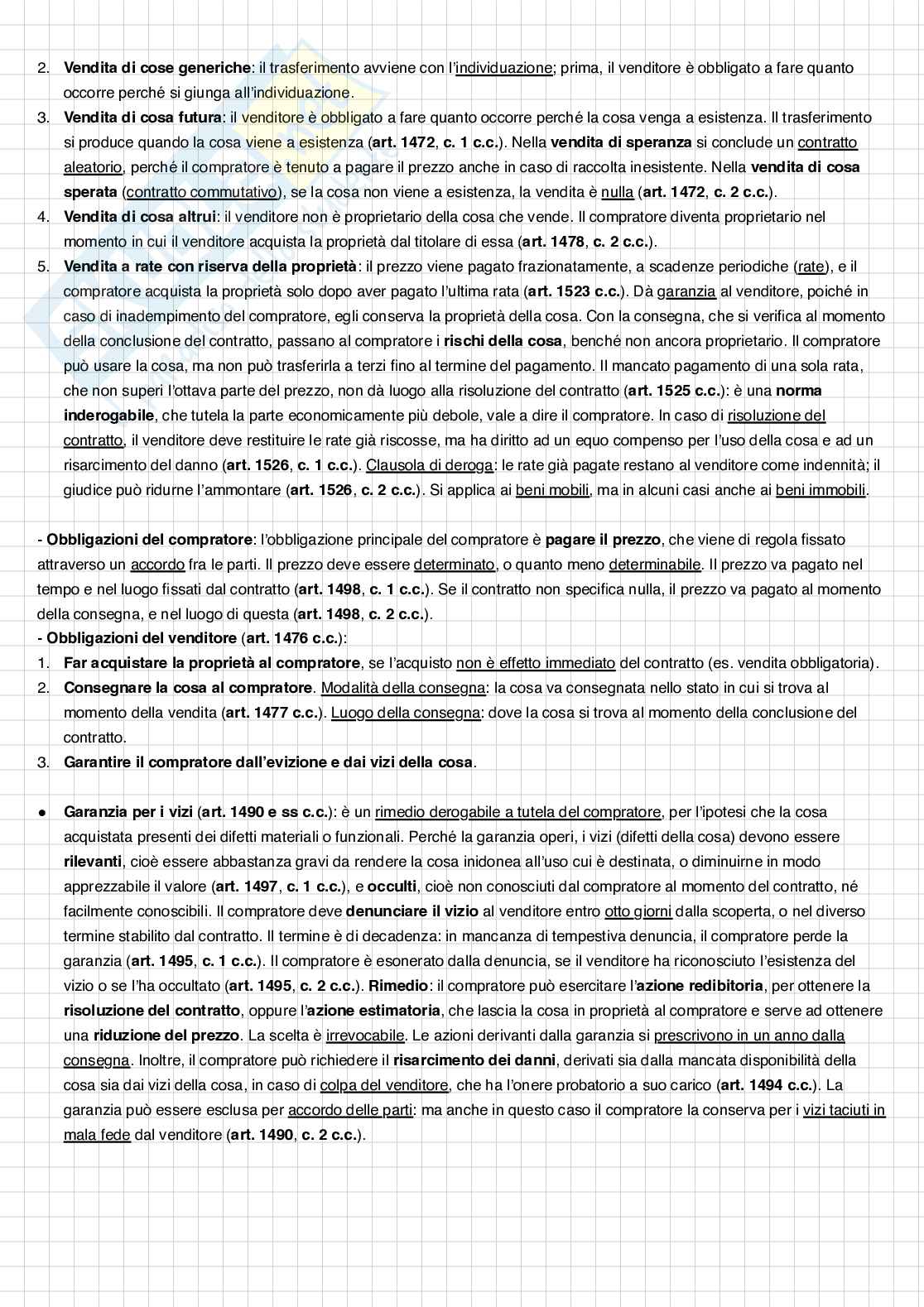 Riassunto esame Istituzioni di diritto privato, Prof. Benedetti Alberto Maria, libro consigliato Diritto privato , Vincenzo Roppo Pag. 51