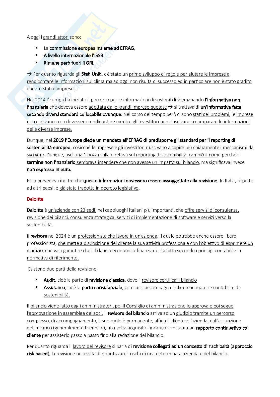 Appunti di Bilancio d'impresa Pag. 31