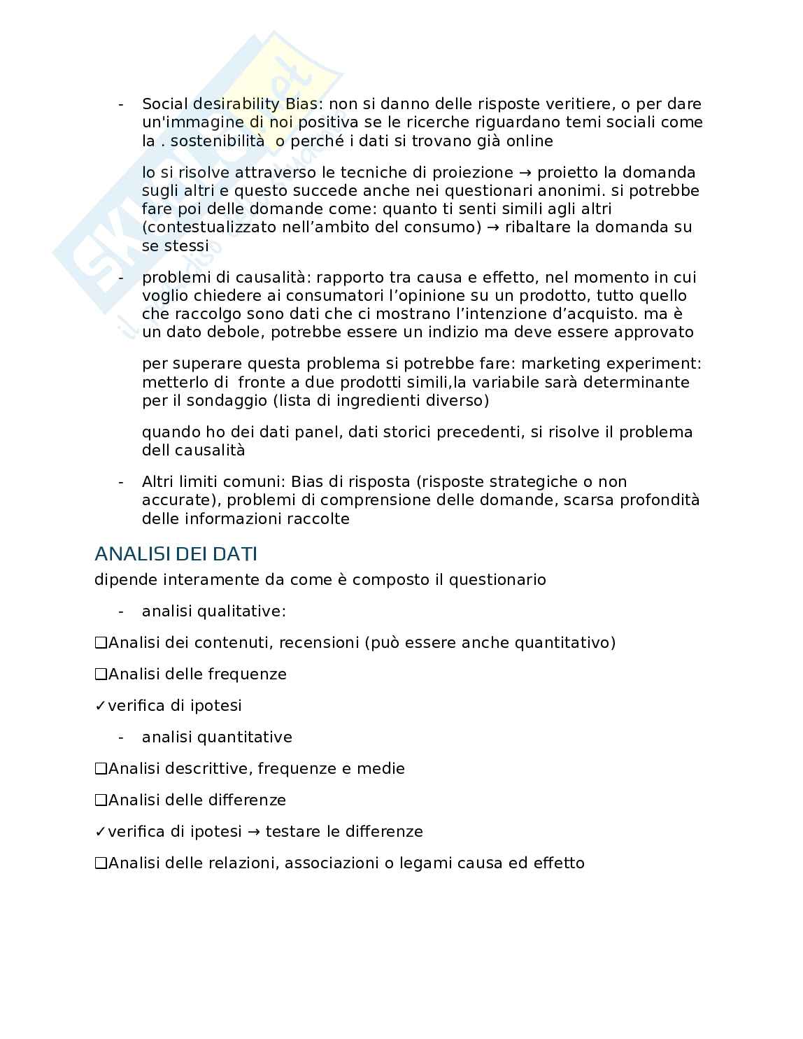 Appunti lezioni 1-2-3 Marketing Pag. 31