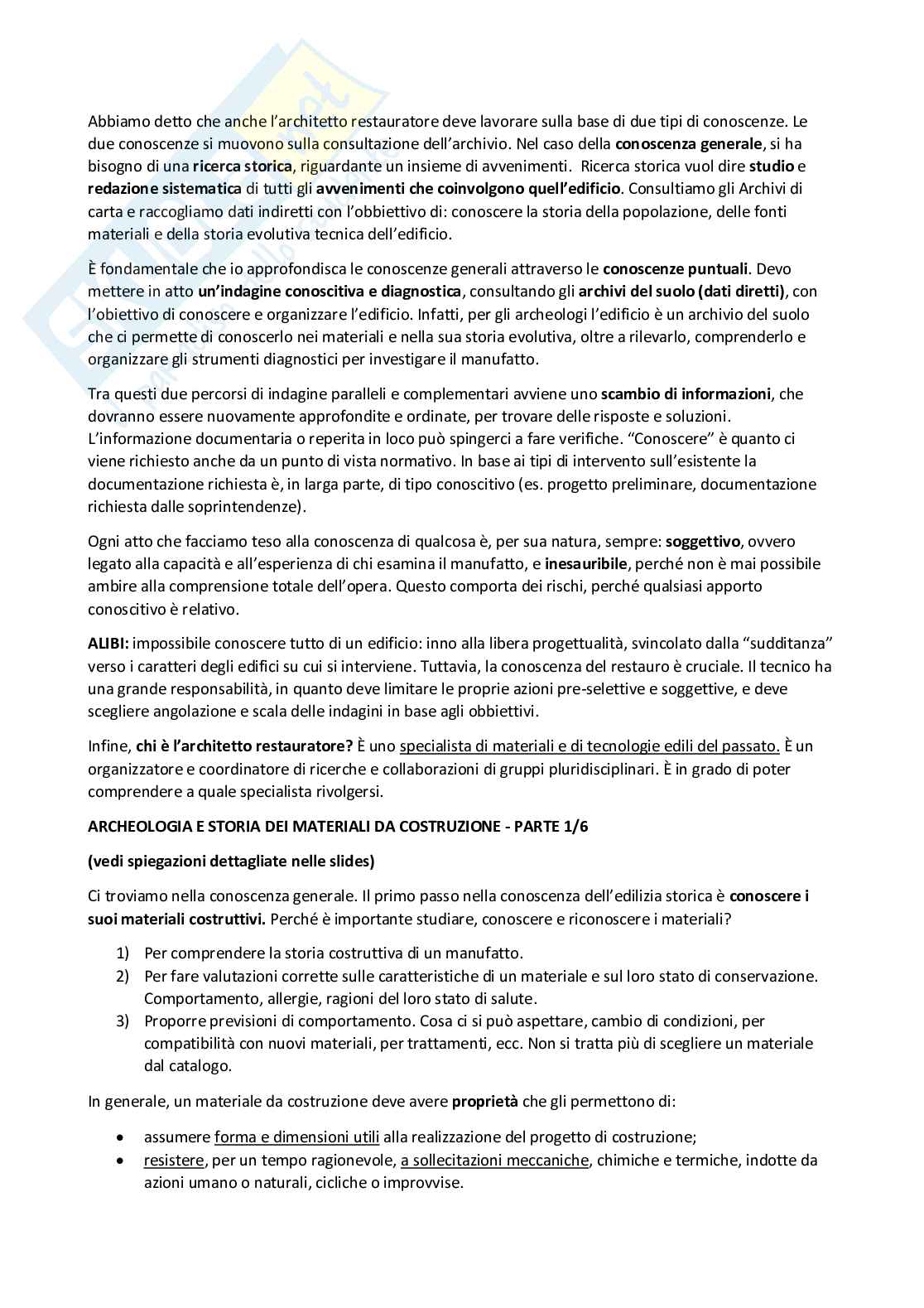 Appunti Restauro I Pag. 6