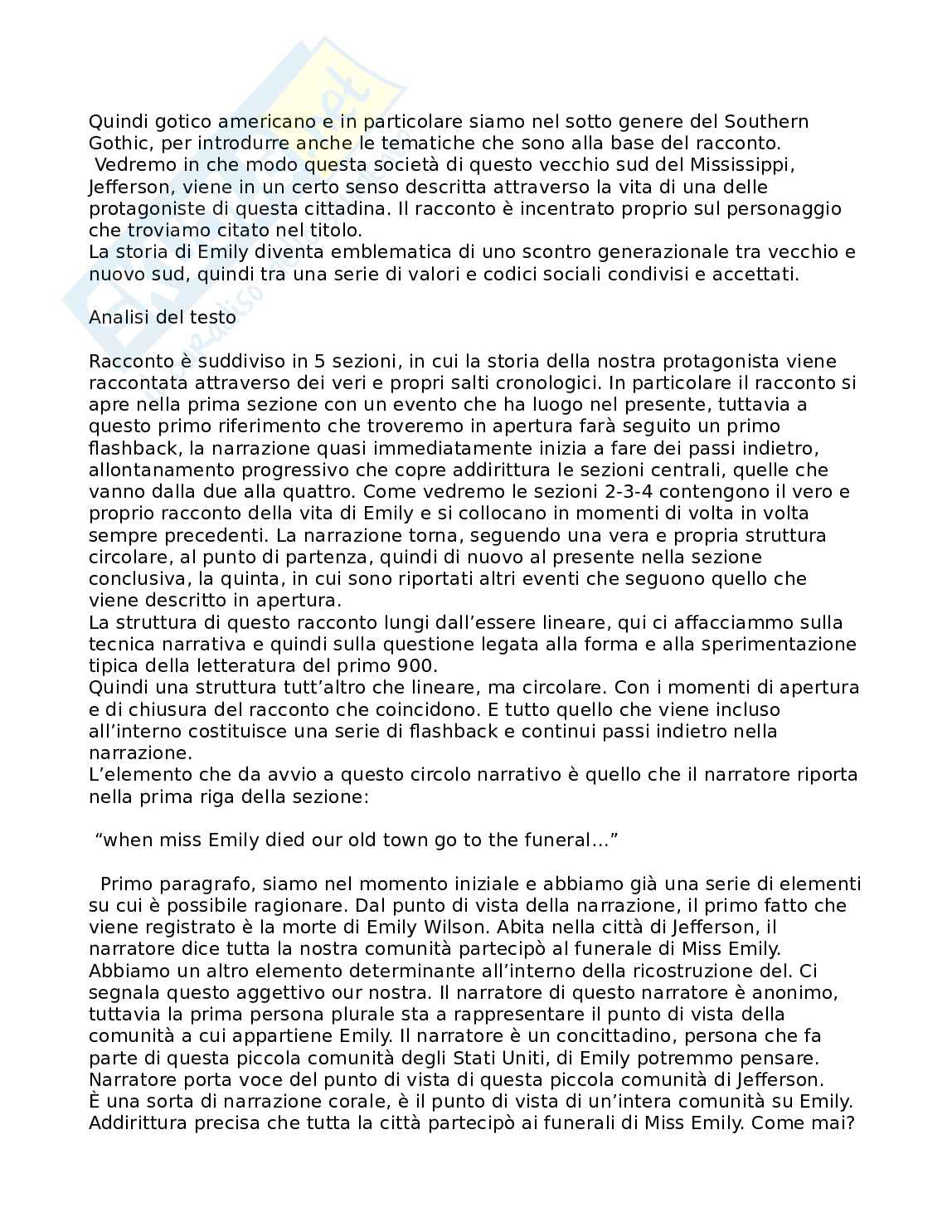Lezione 14 Letteratura angloamericana 2 Pag. 2