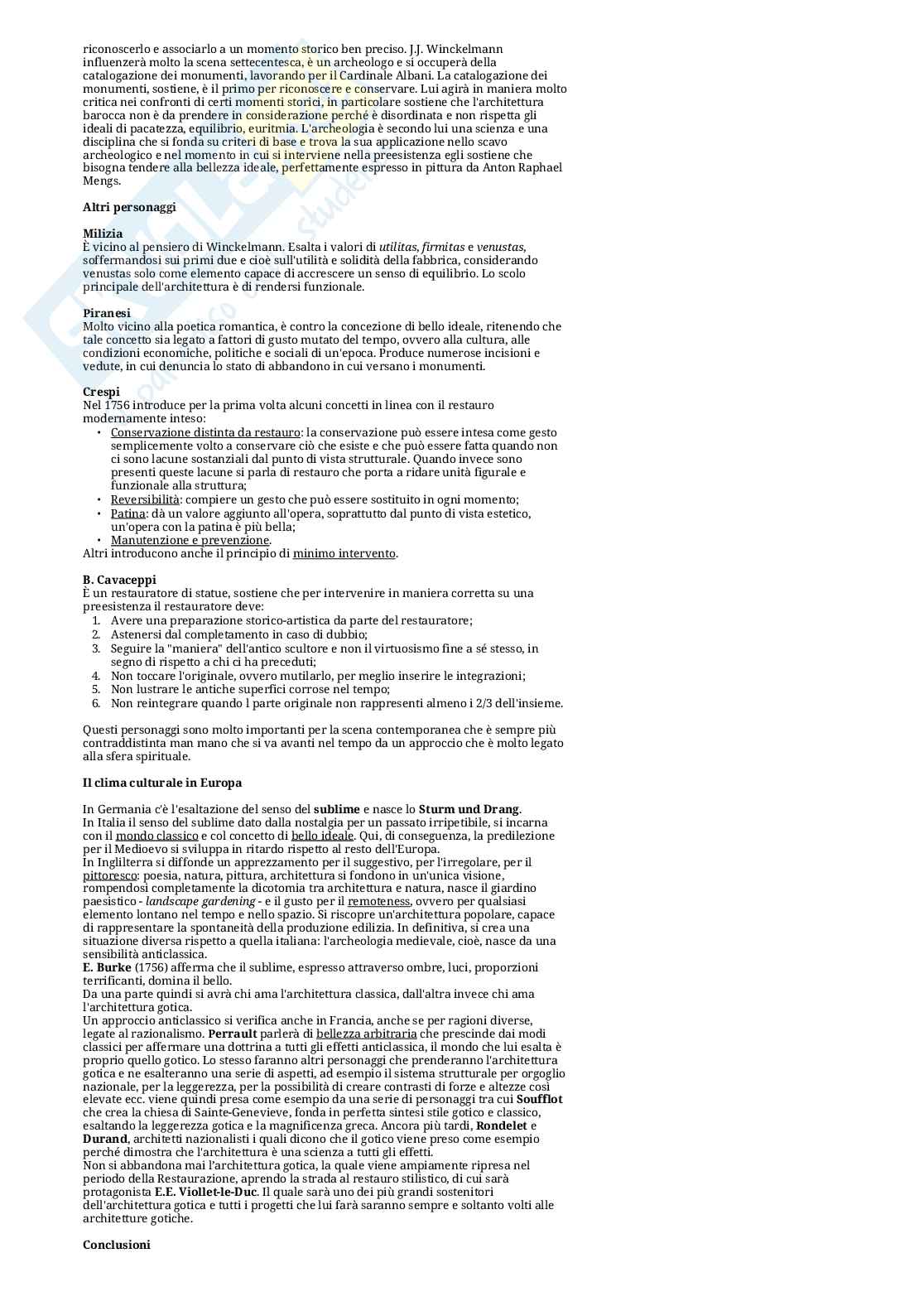 L'atteggiamento verso l'antico dell'alto Medioevo XVIII secolo Pag. 6