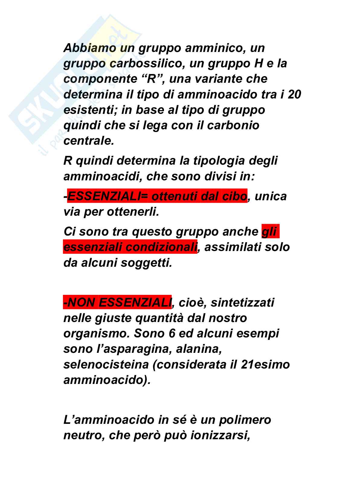 Biologia e biochimica  Pag. 41