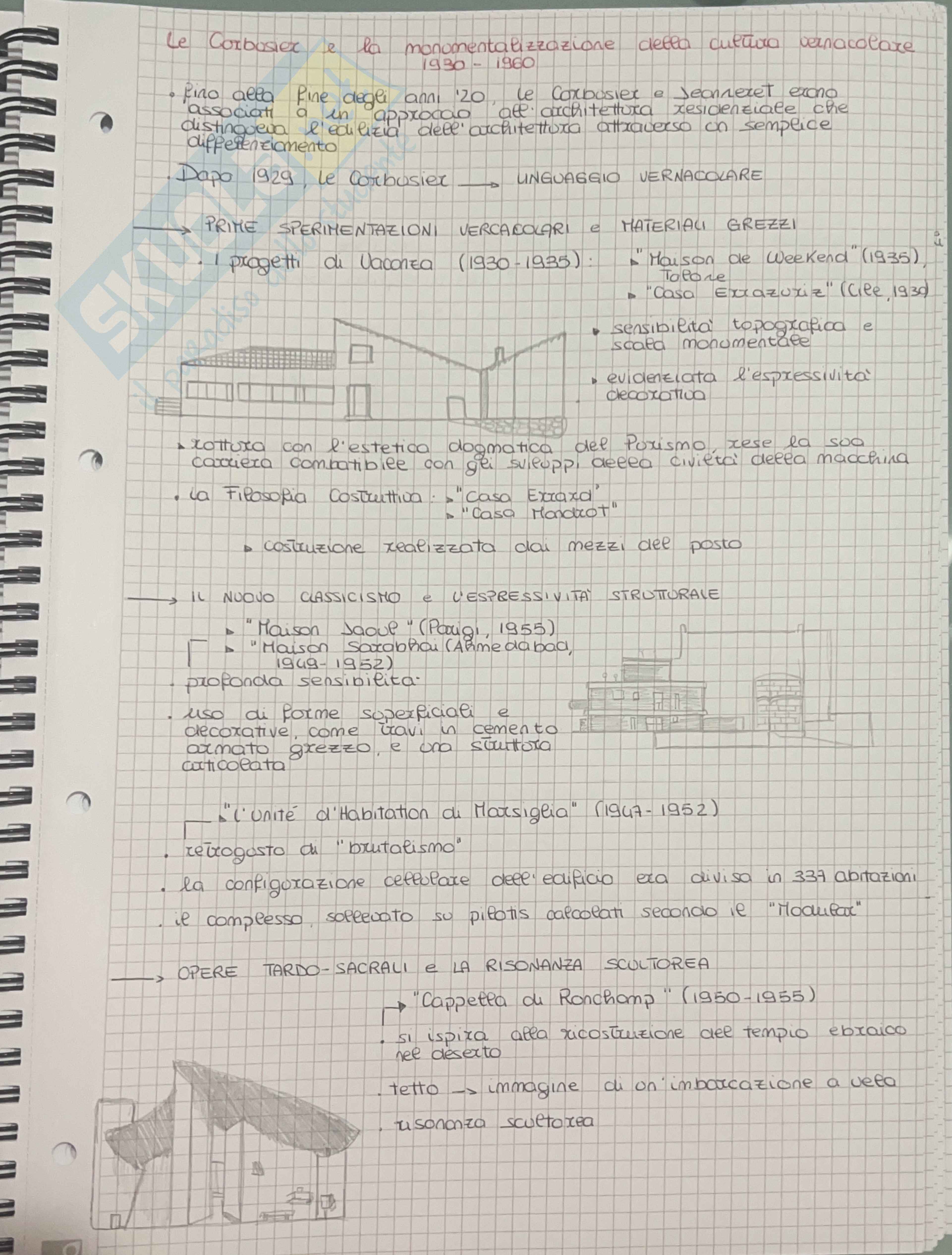 Appunti esame Storia dell’architettura contemporanea Pag. 1