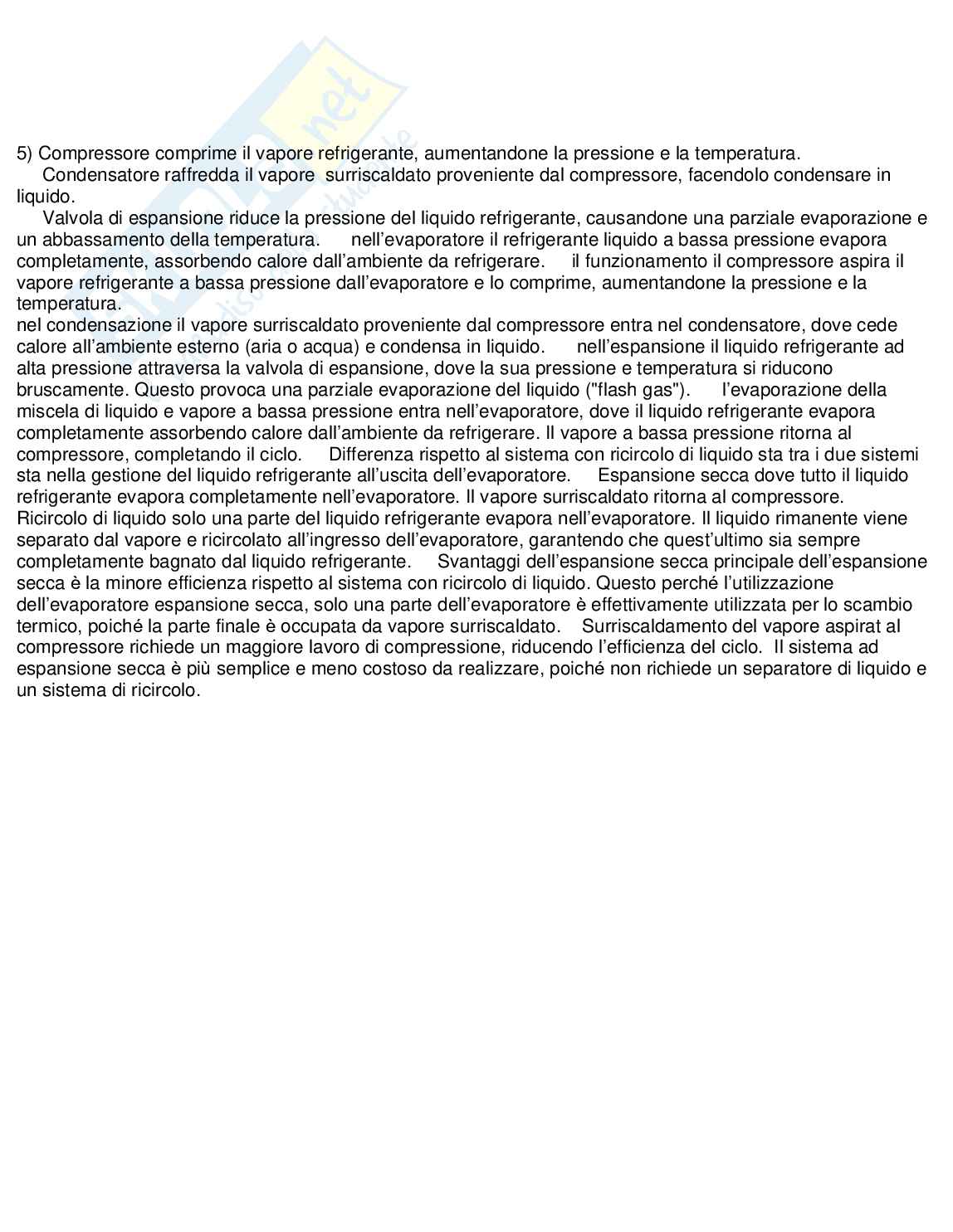 Paniere completo di Tecnica del freddo - Risposte multiple e aperte Pag. 36