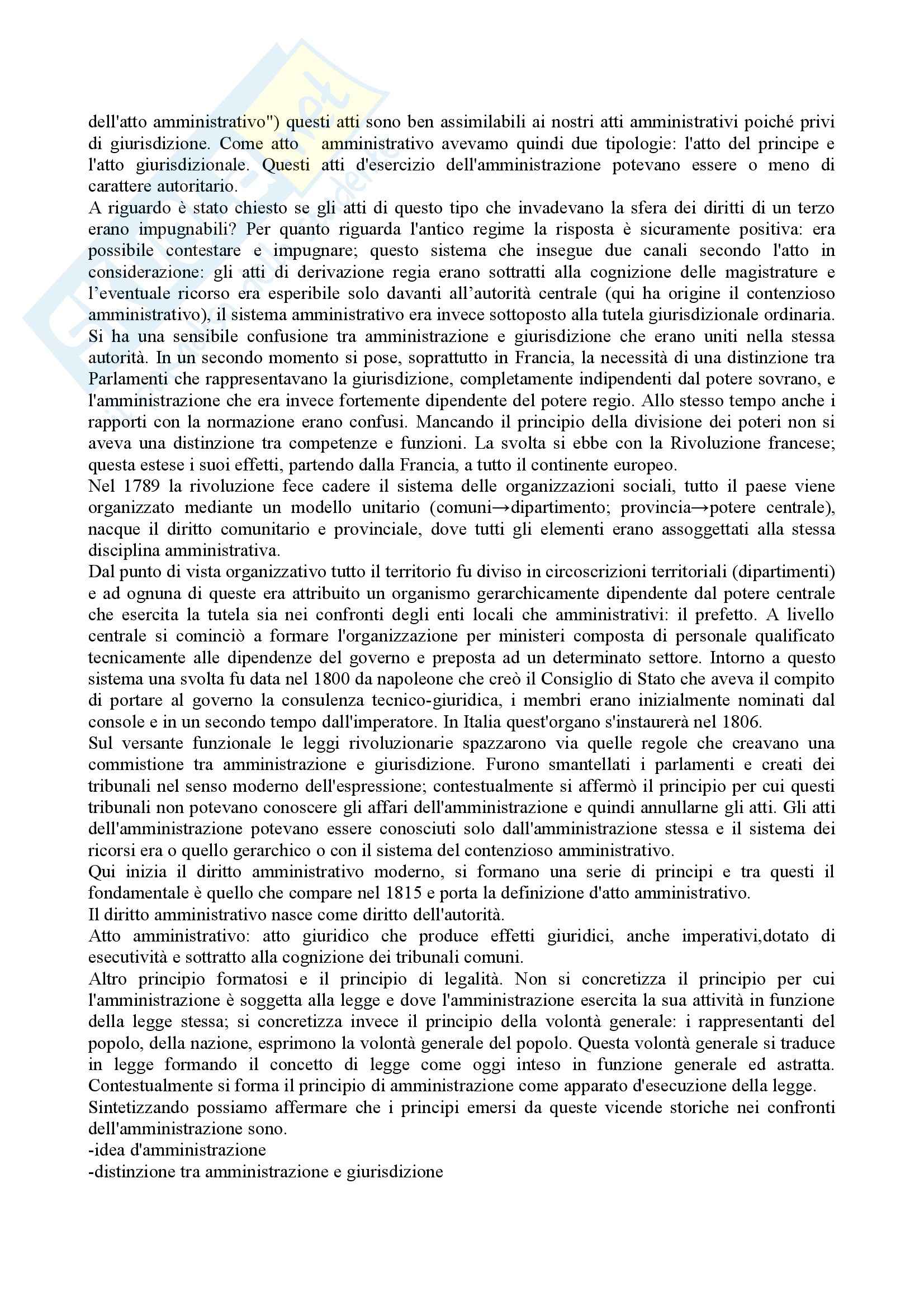 Diritto amministrativo. Nozioni essenziali - Riassunto esame, prof. Cerulli Pag. 2