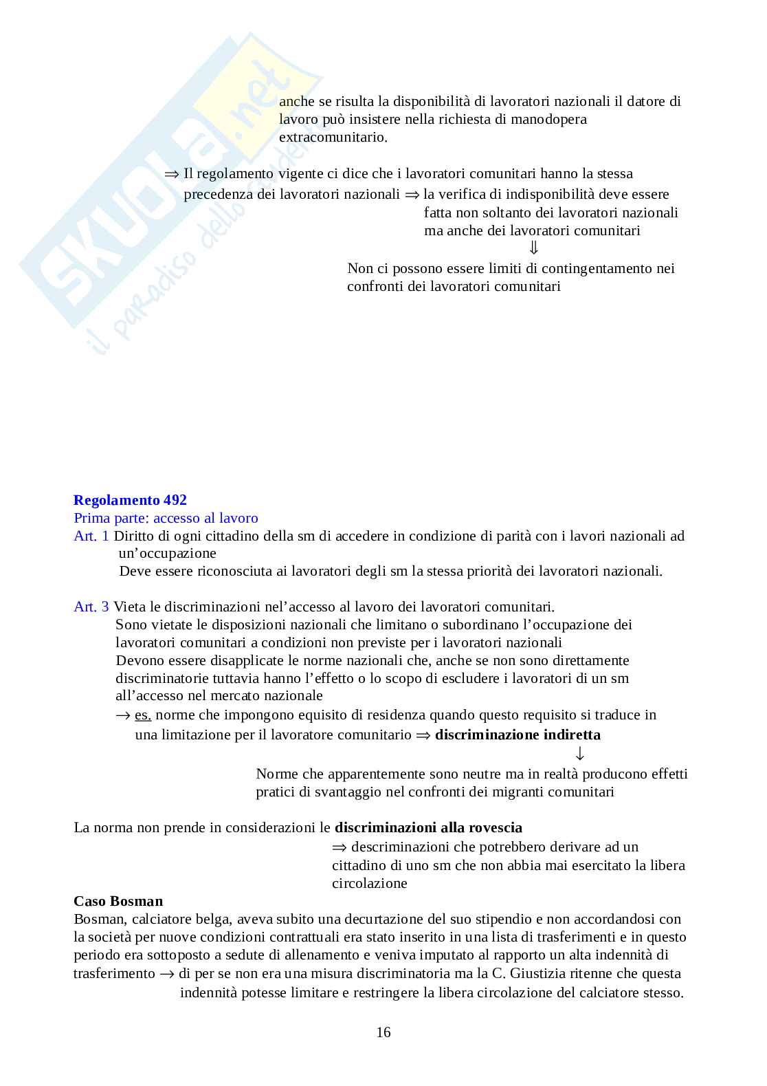 Diritto processuale del lavoro Pag. 16