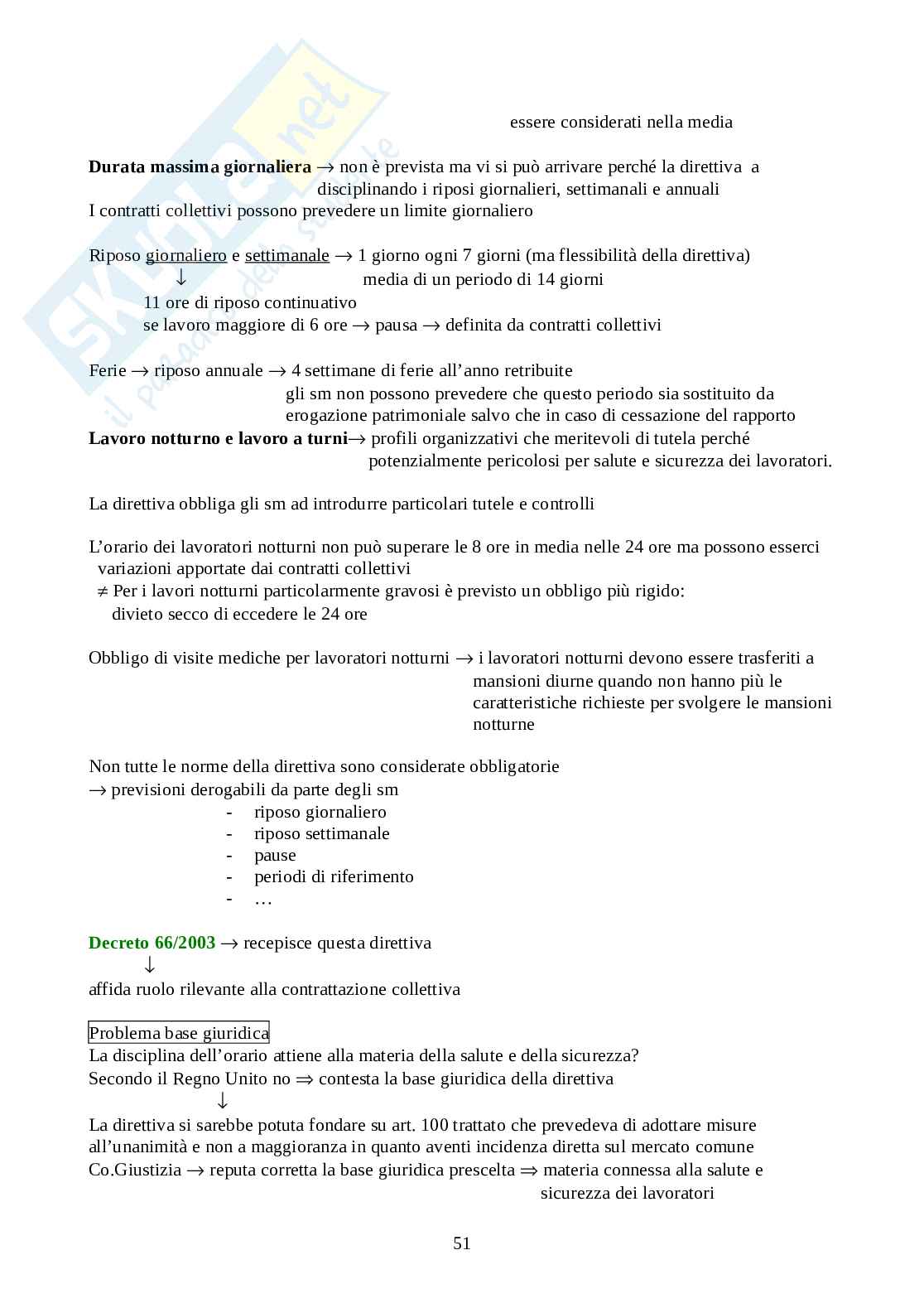 Diritto processuale del lavoro Pag. 51