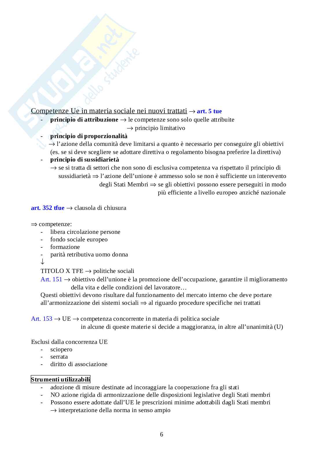 Diritto processuale del lavoro Pag. 6