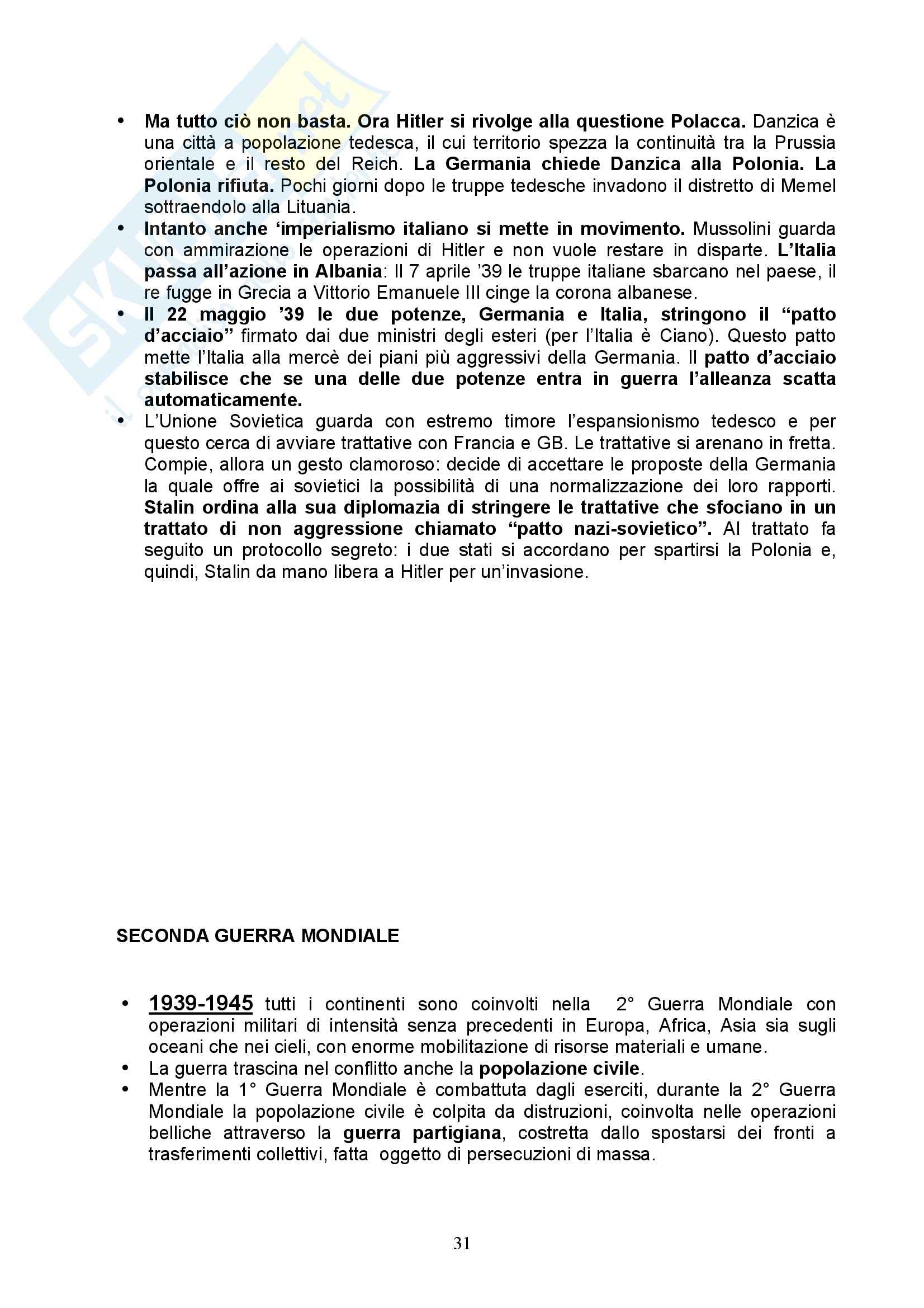 Storia Contemporanea - Italia nell'800 e 900 Pag. 31