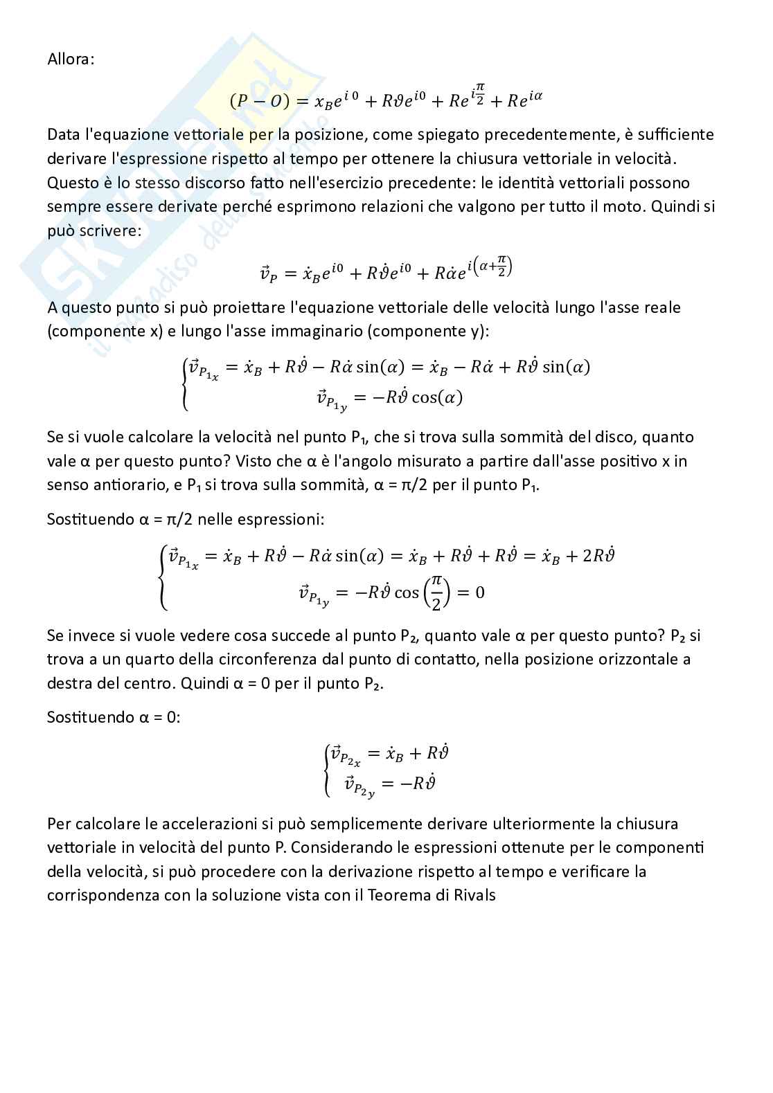 Fondamenti di meccanica teorica ed applicata - esercitazioni Pag. 21