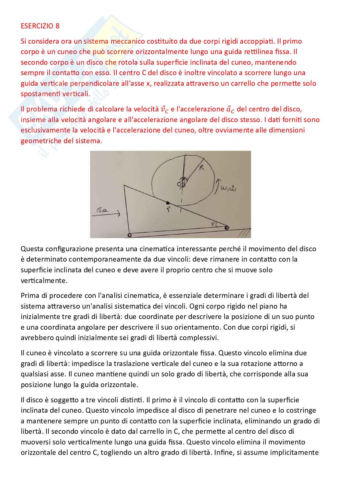 Fondamenti di meccanica teorica ed applicata - esercitazioni Pag. 36