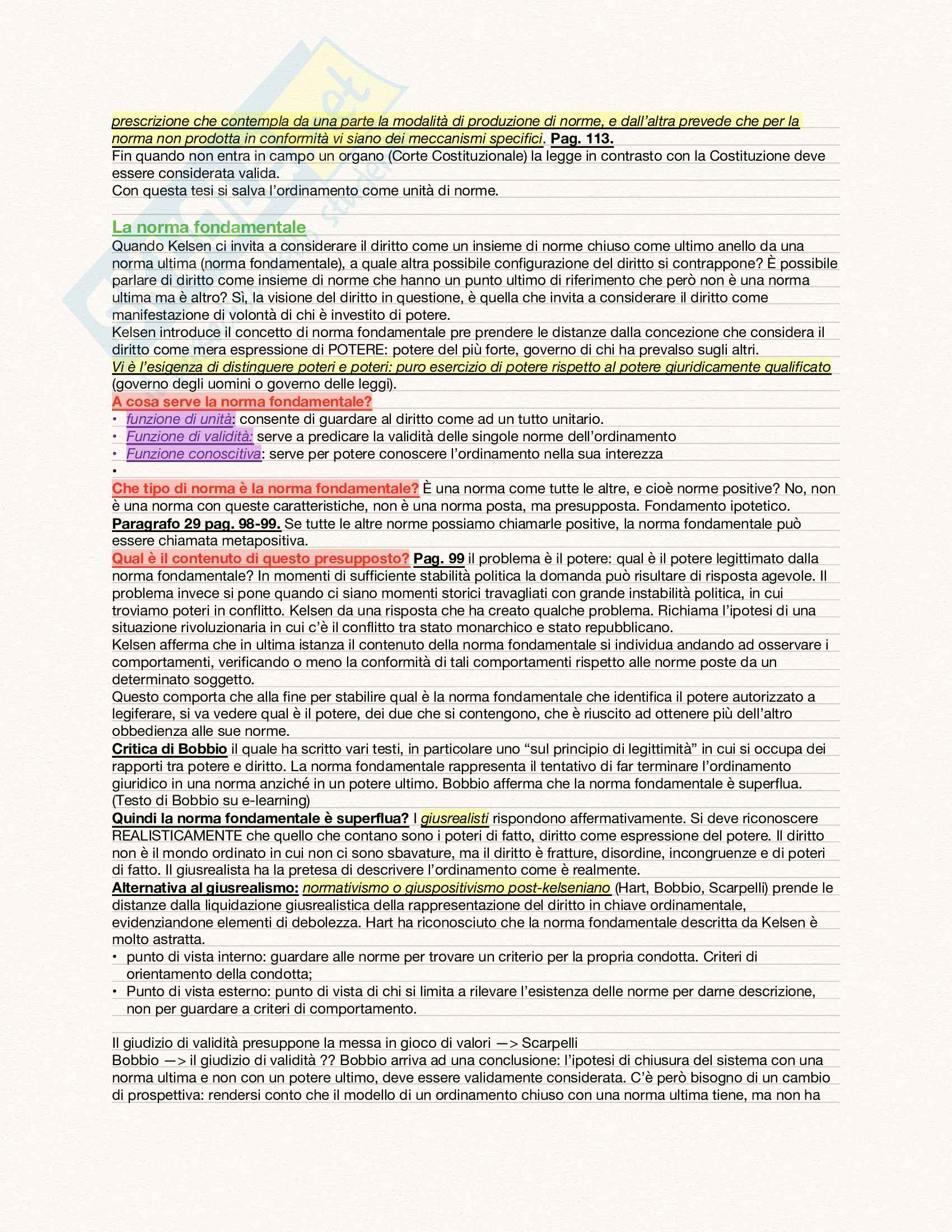 Filosofia del diritto, prof. Borsellino Pag. 21