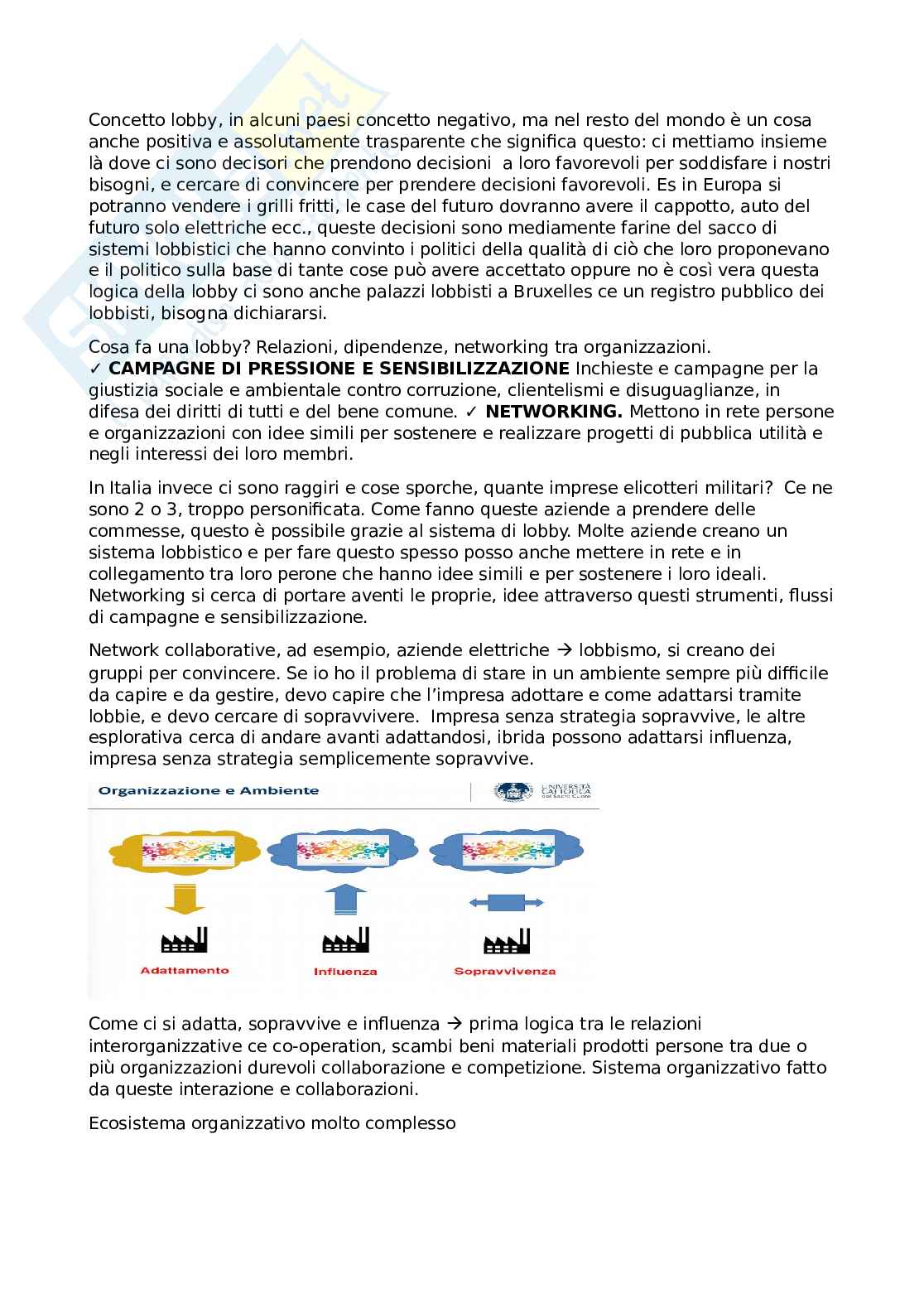 Organizzazione aziendale - parte 2 Pag. 21