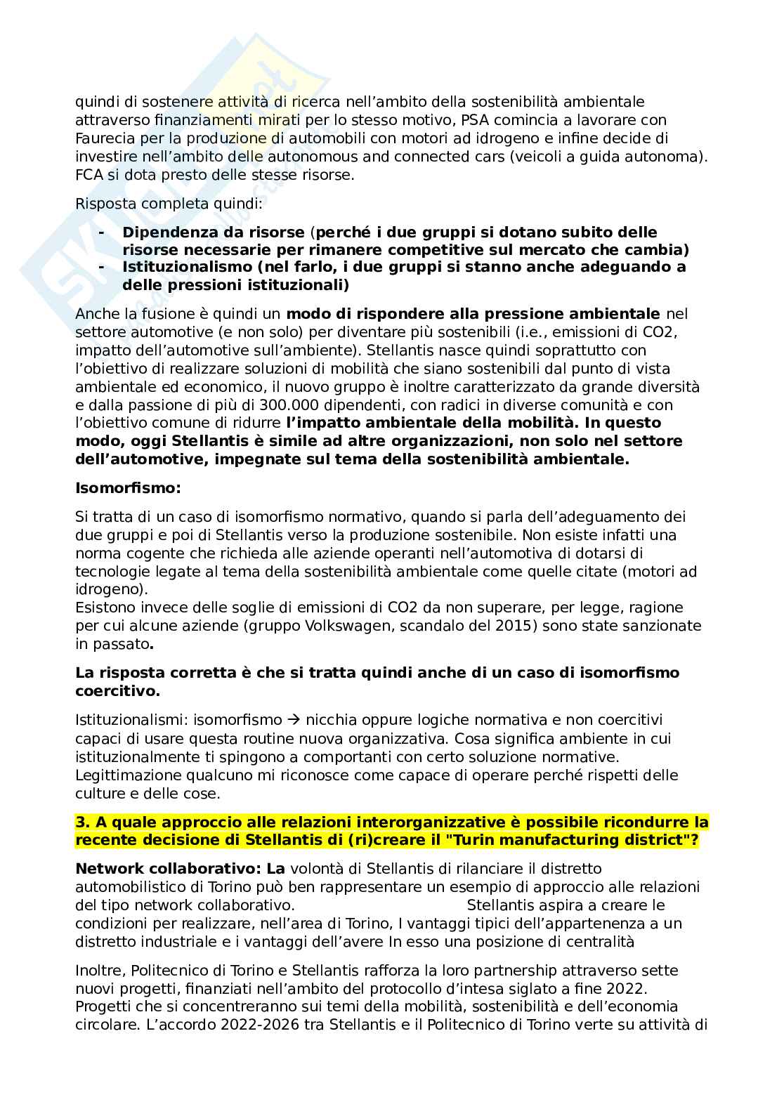 Organizzazione aziendale - parte 2 Pag. 31